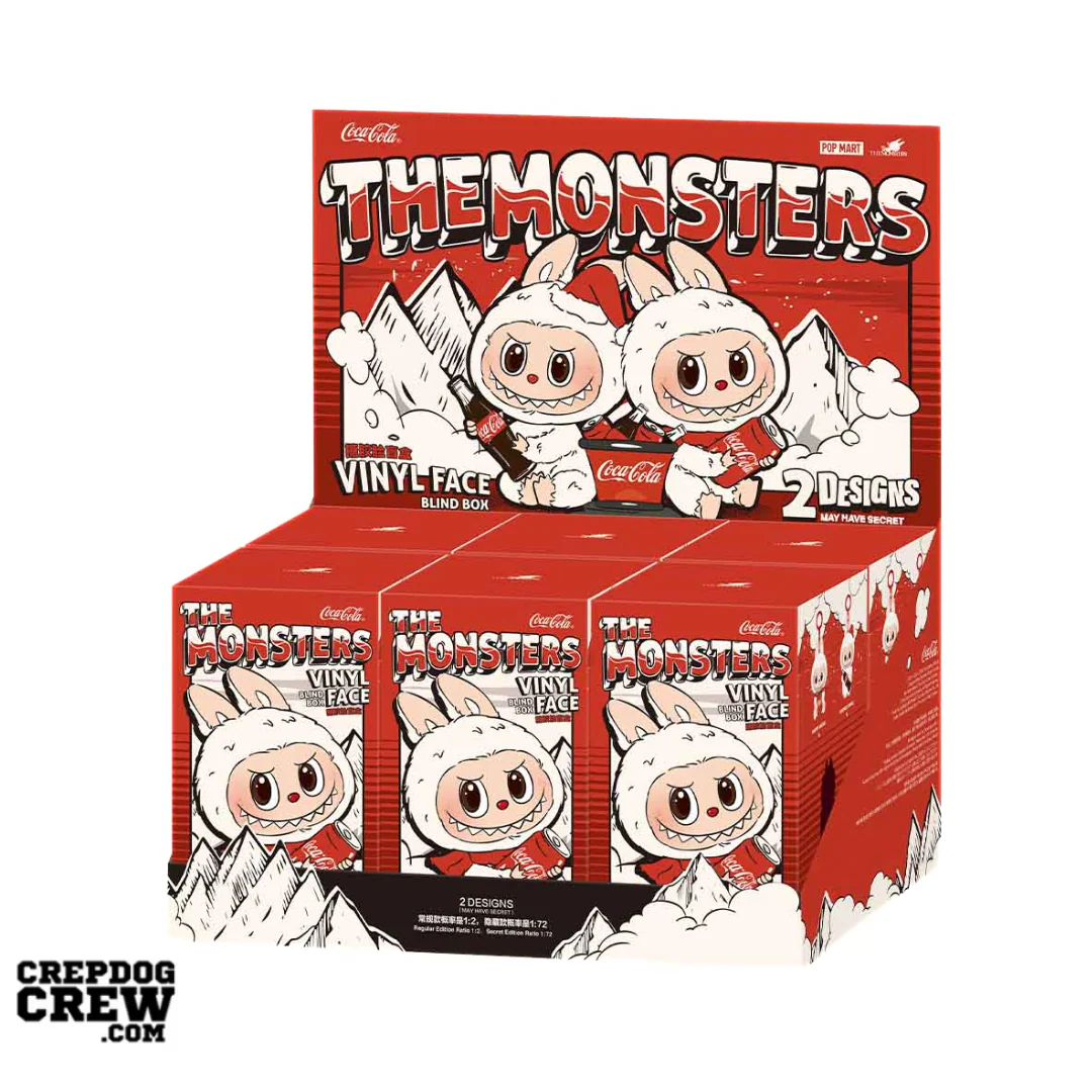Pop Mart Labubu The Monsters Coca Cola Series Vinyl Face Sealed Case (Pack of 6)