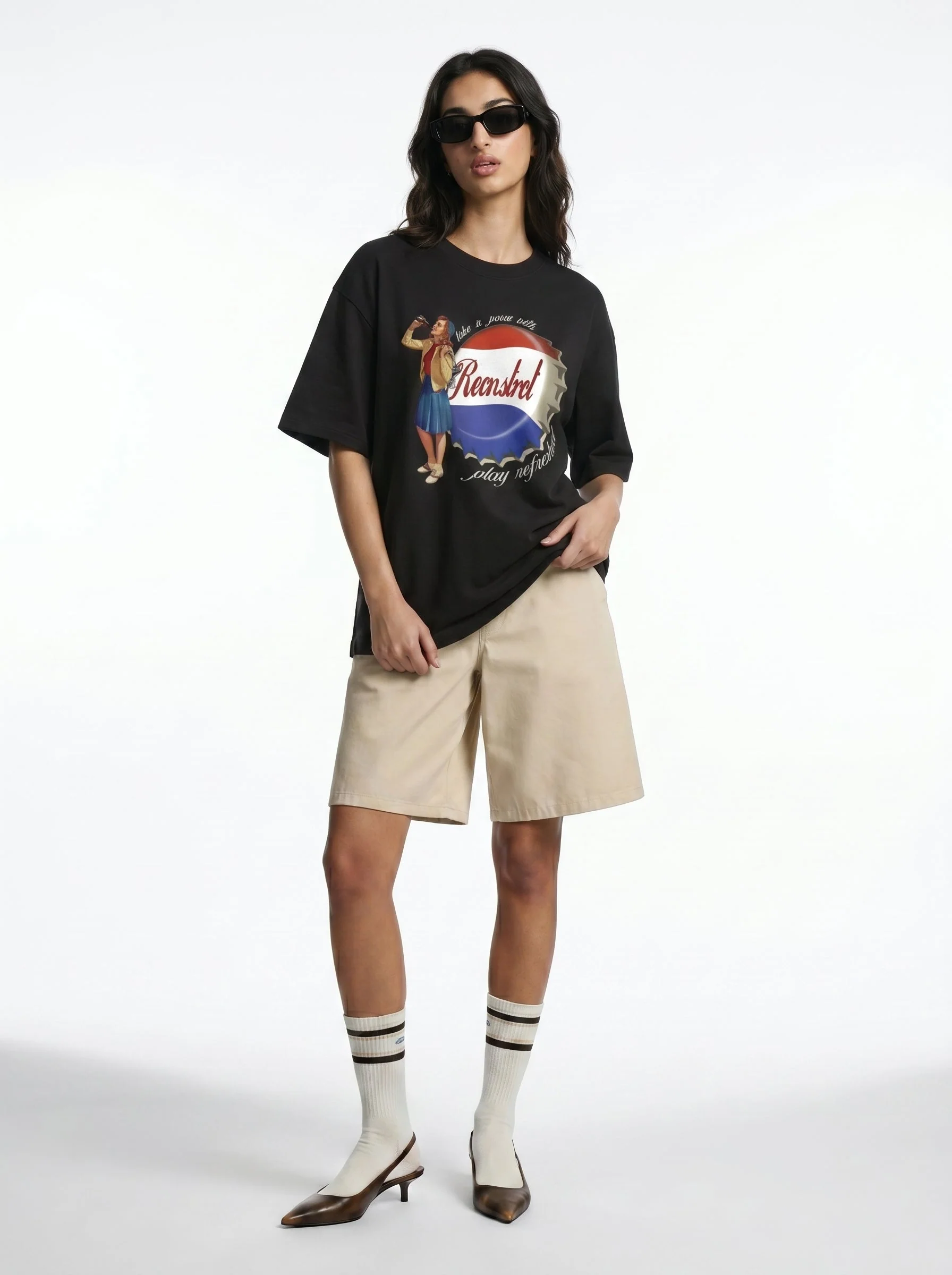 PopART T-shirt - Black - Image 5
