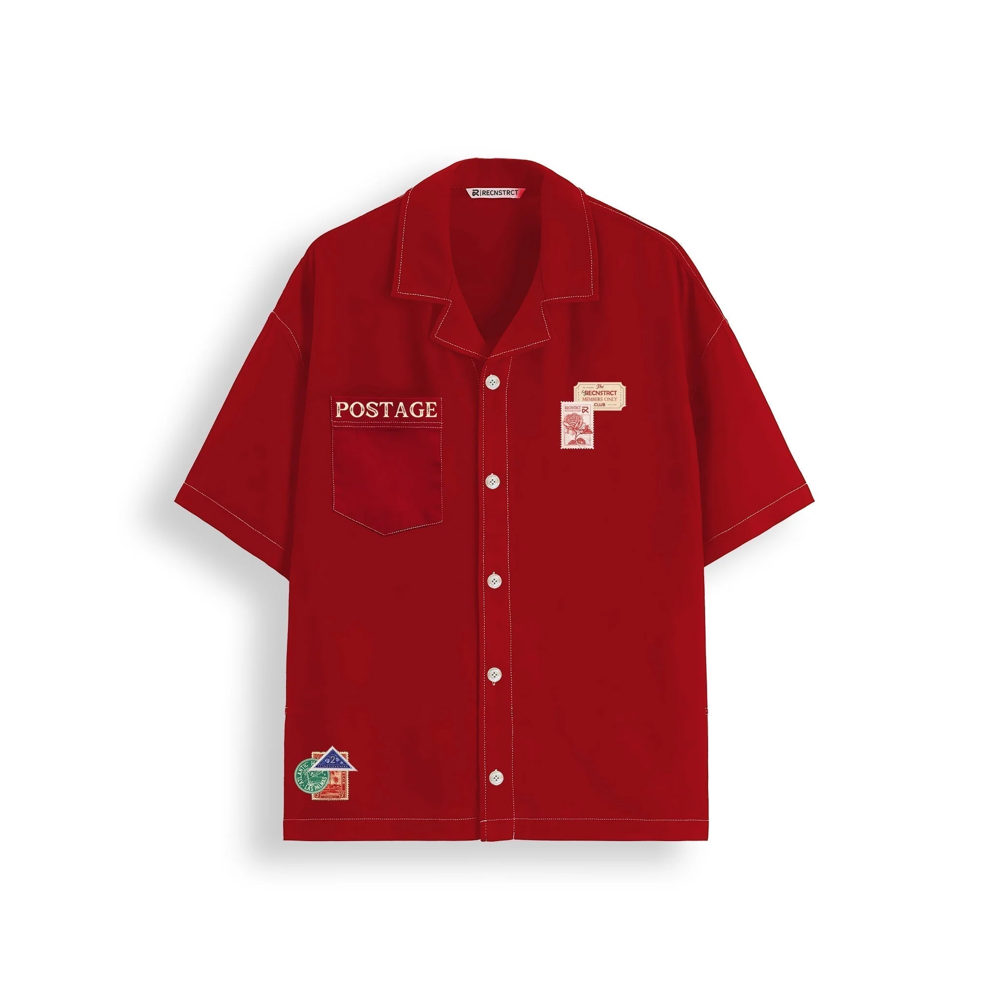 PostART shirt - Red - Image 2