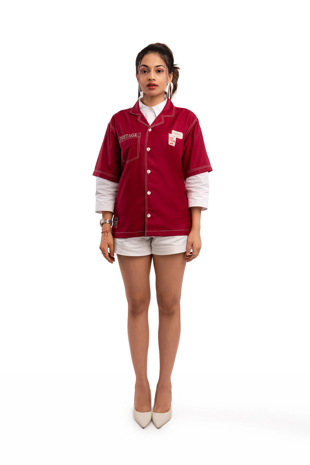 PostART shirt - Red - Image 4