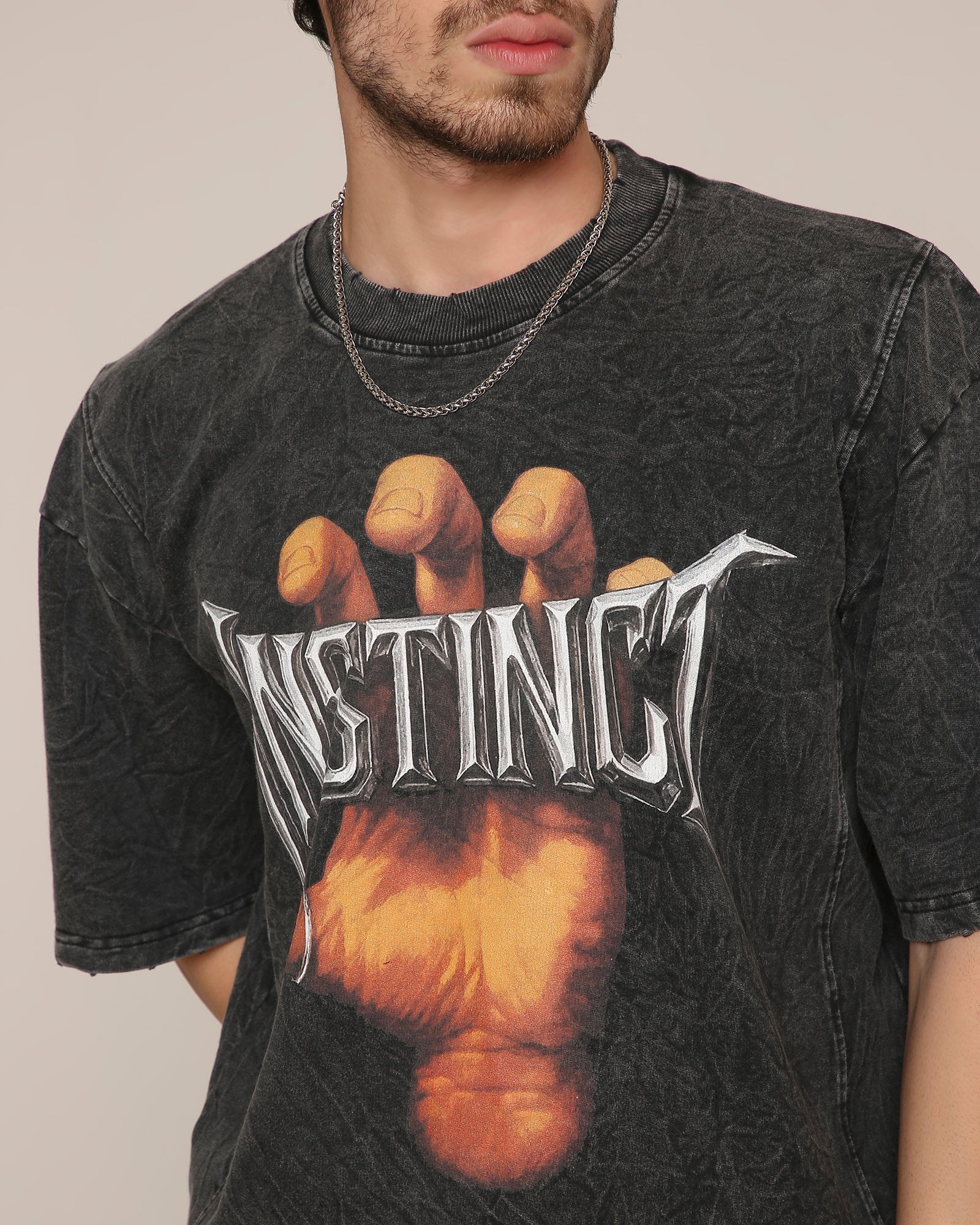 Primal Energy - Oversized Tshirt (Grey) - Image 3