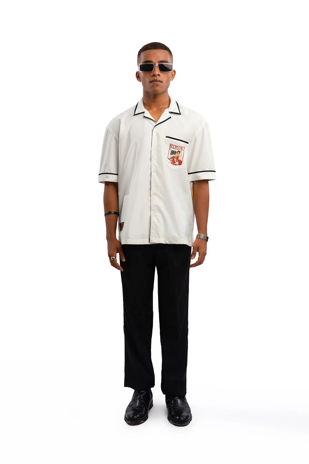 Prime Suspect shirt - Pearl white - Image 3
