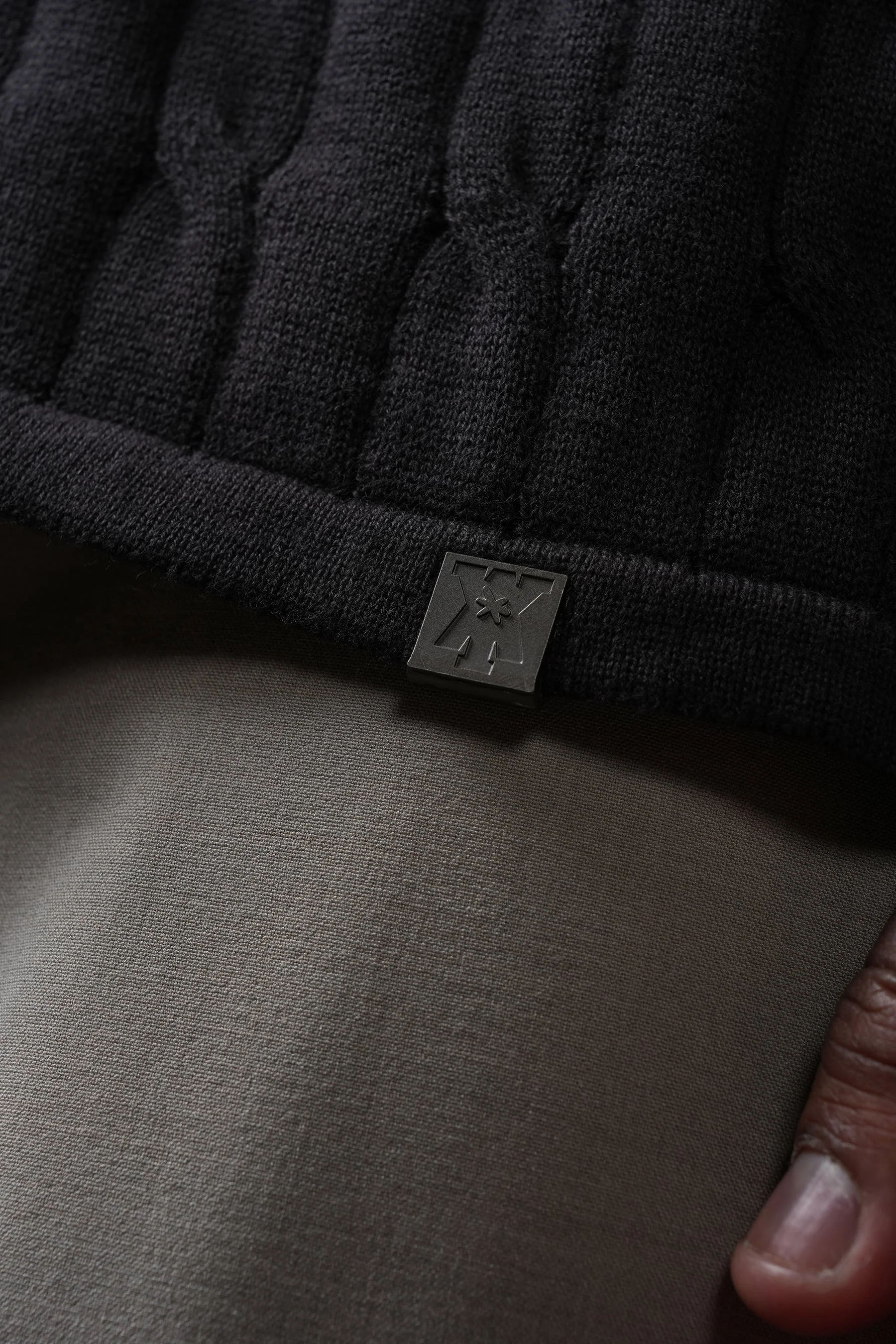 Pristine Cable Knit Polo - Shadow - Image 5
