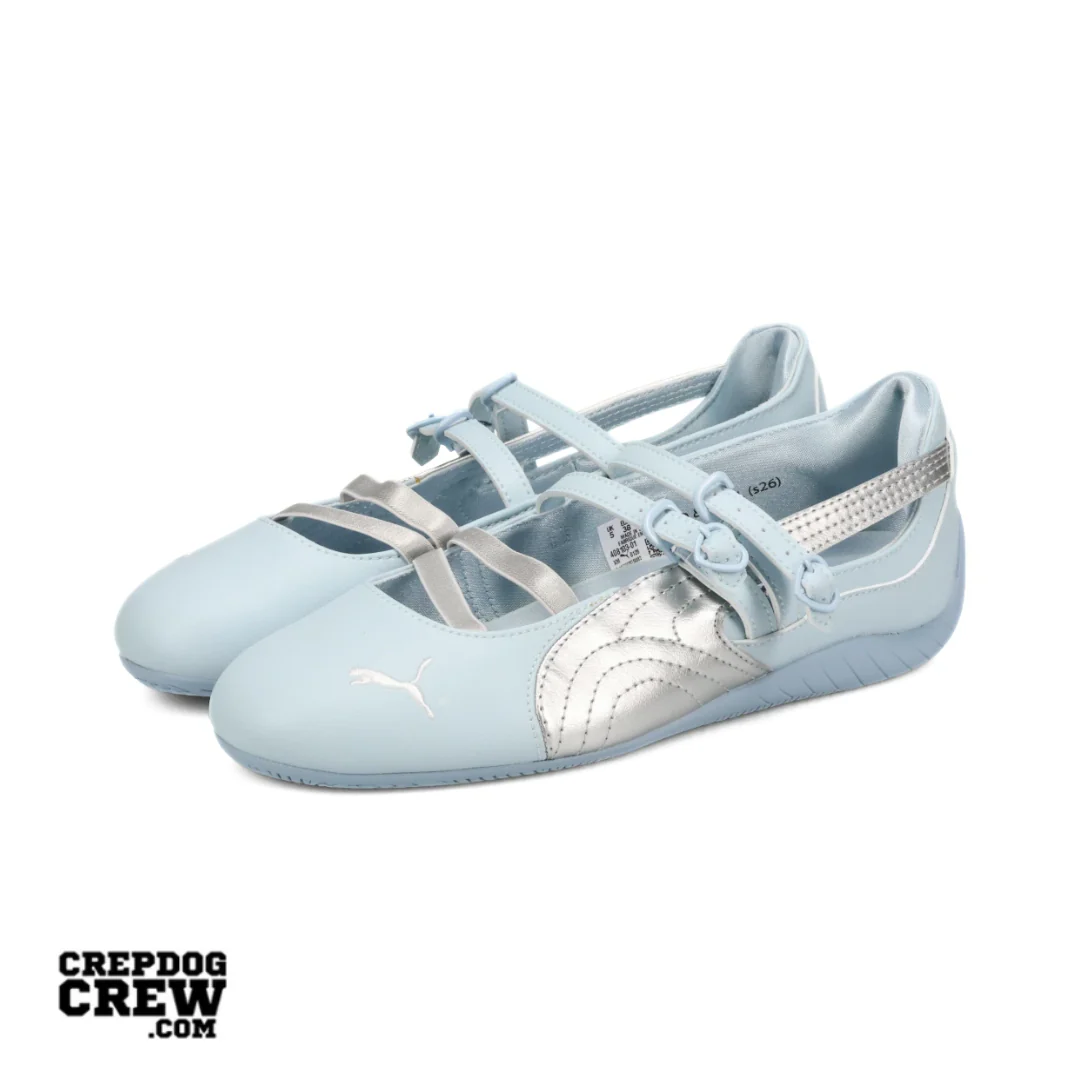 Puma Speedcat Ballet The Powerpuff Girls Silver Blue Wash (W) - Image 2