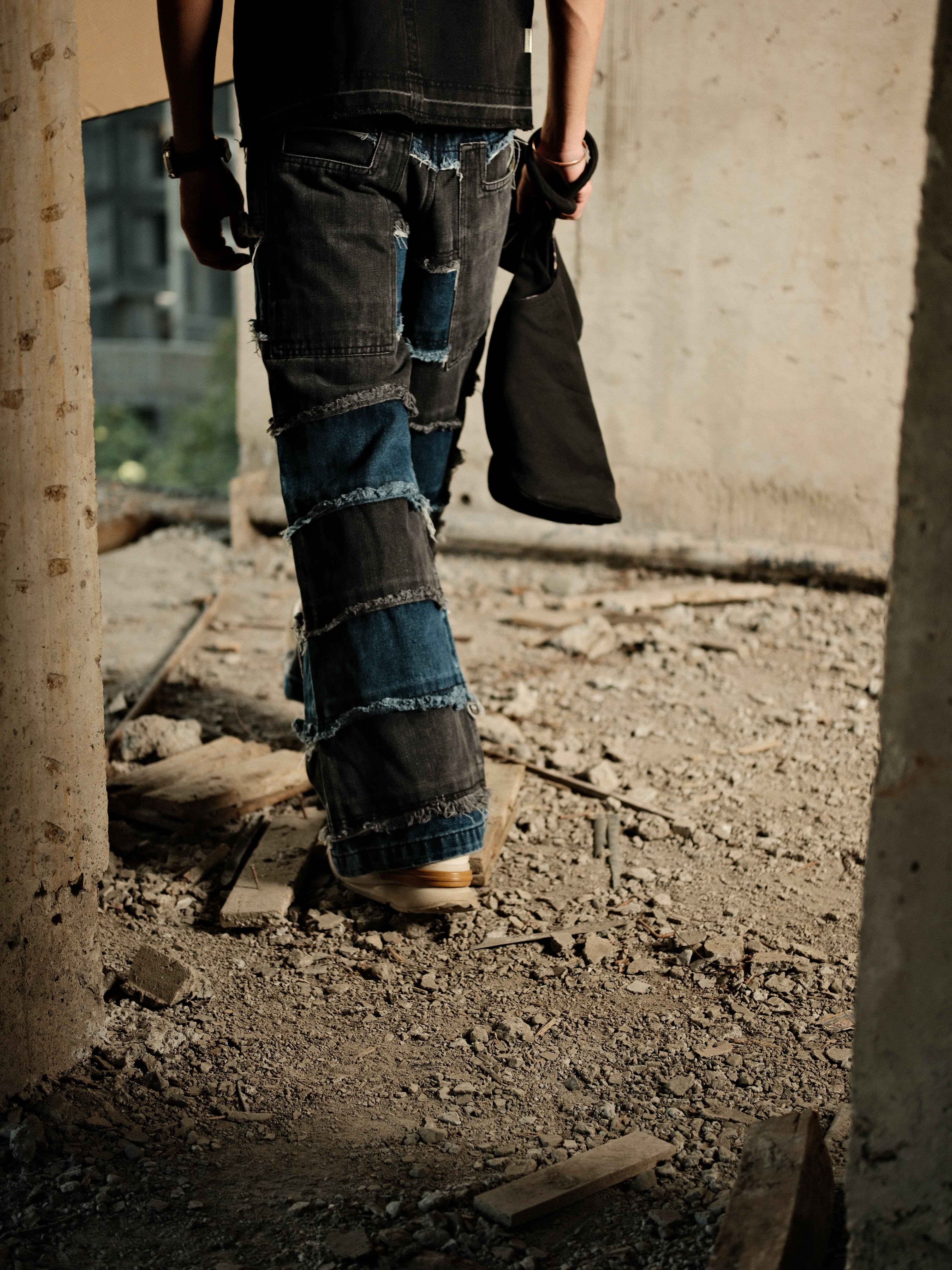 Ragstorm Denim Jeans (Blue/Black) - Image 3