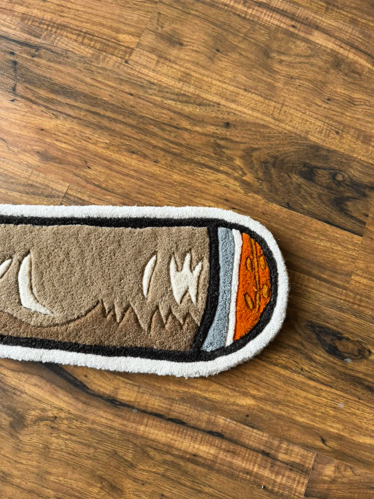 Rolled J Custom Rug - Image 3