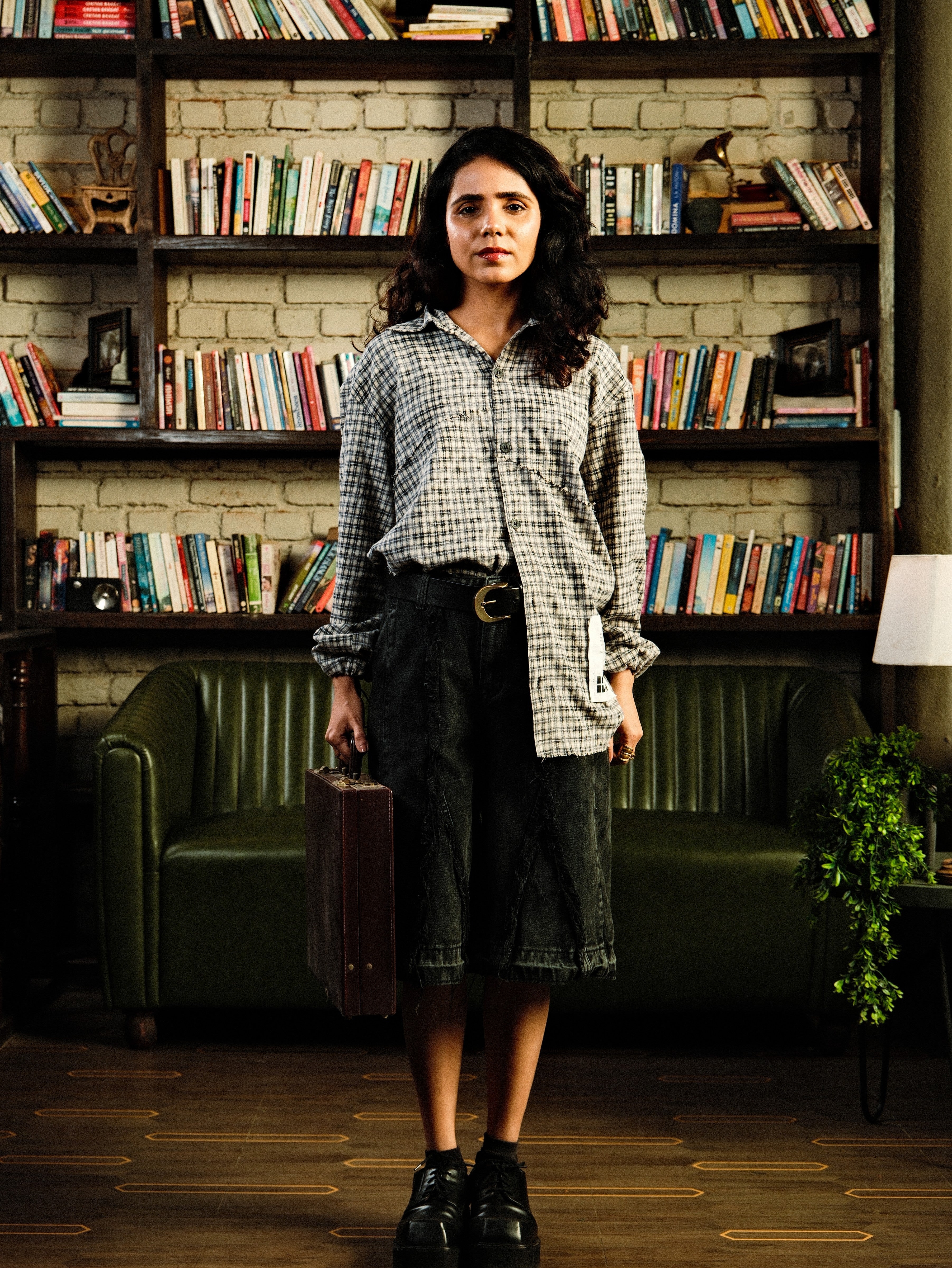 Raw Panel Shirt - (Blue) - Image 2