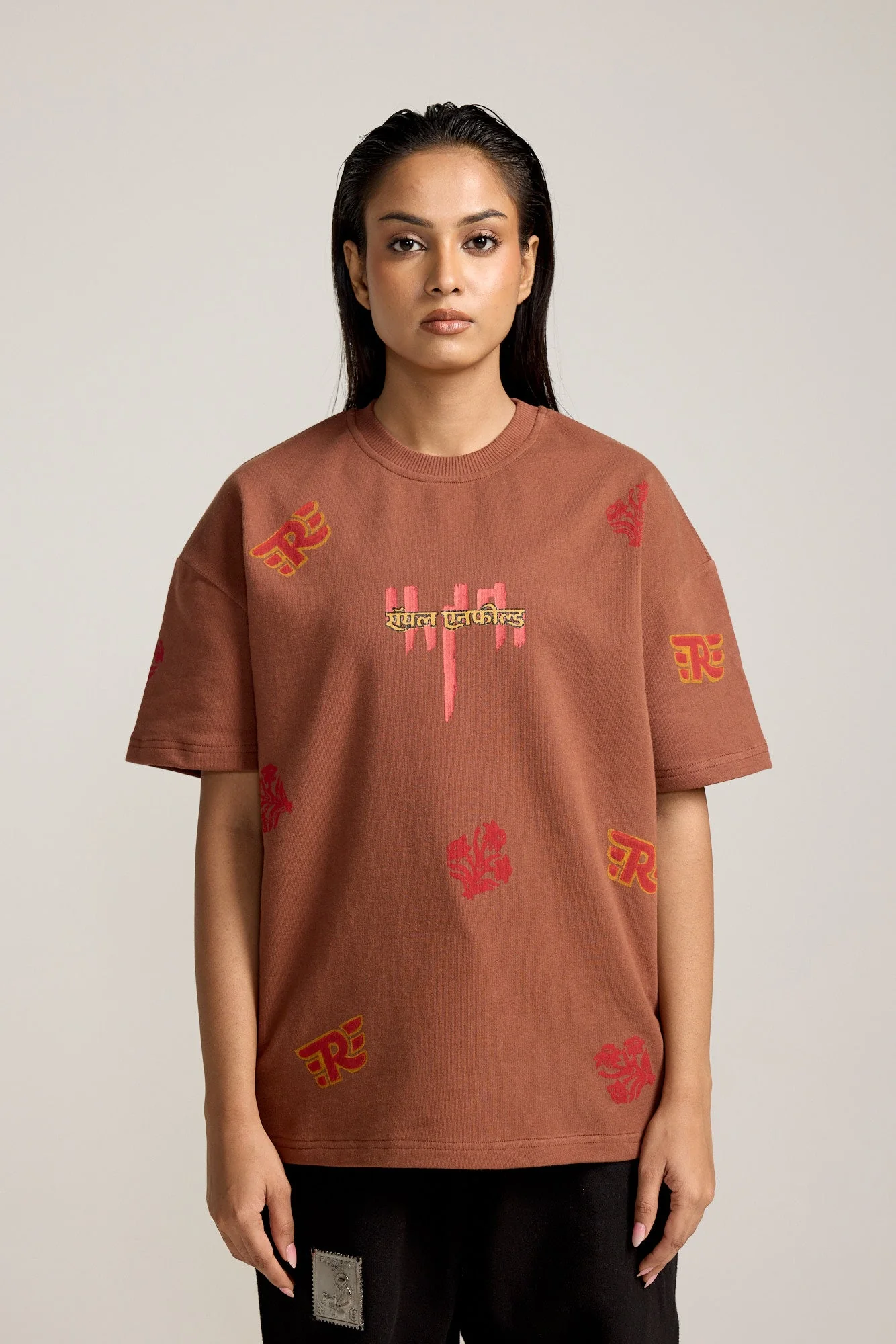 RE X FARAK Monogram T-shirt - Image 8