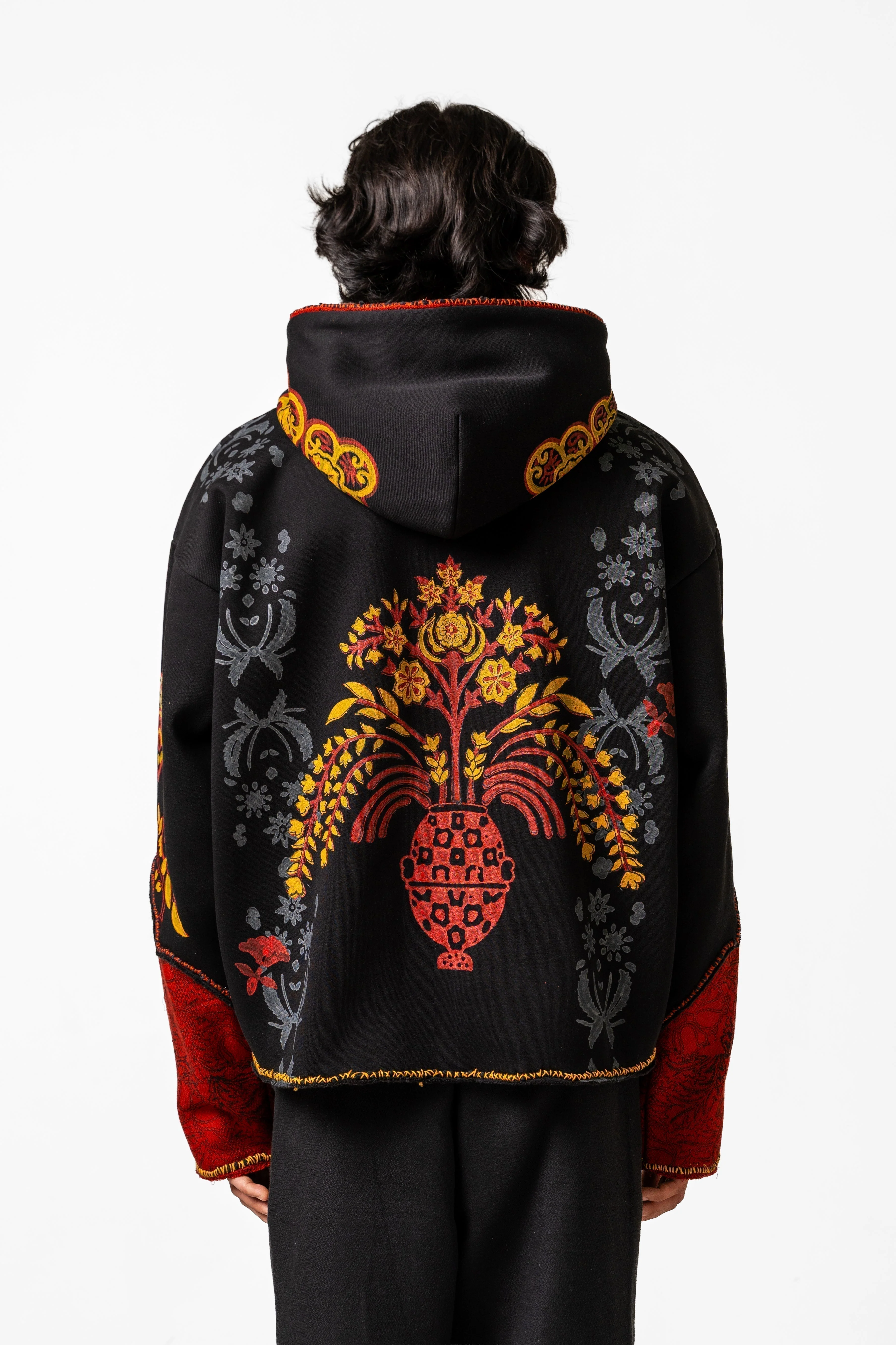 Rebellion' Handmade Hoodie - Image 4