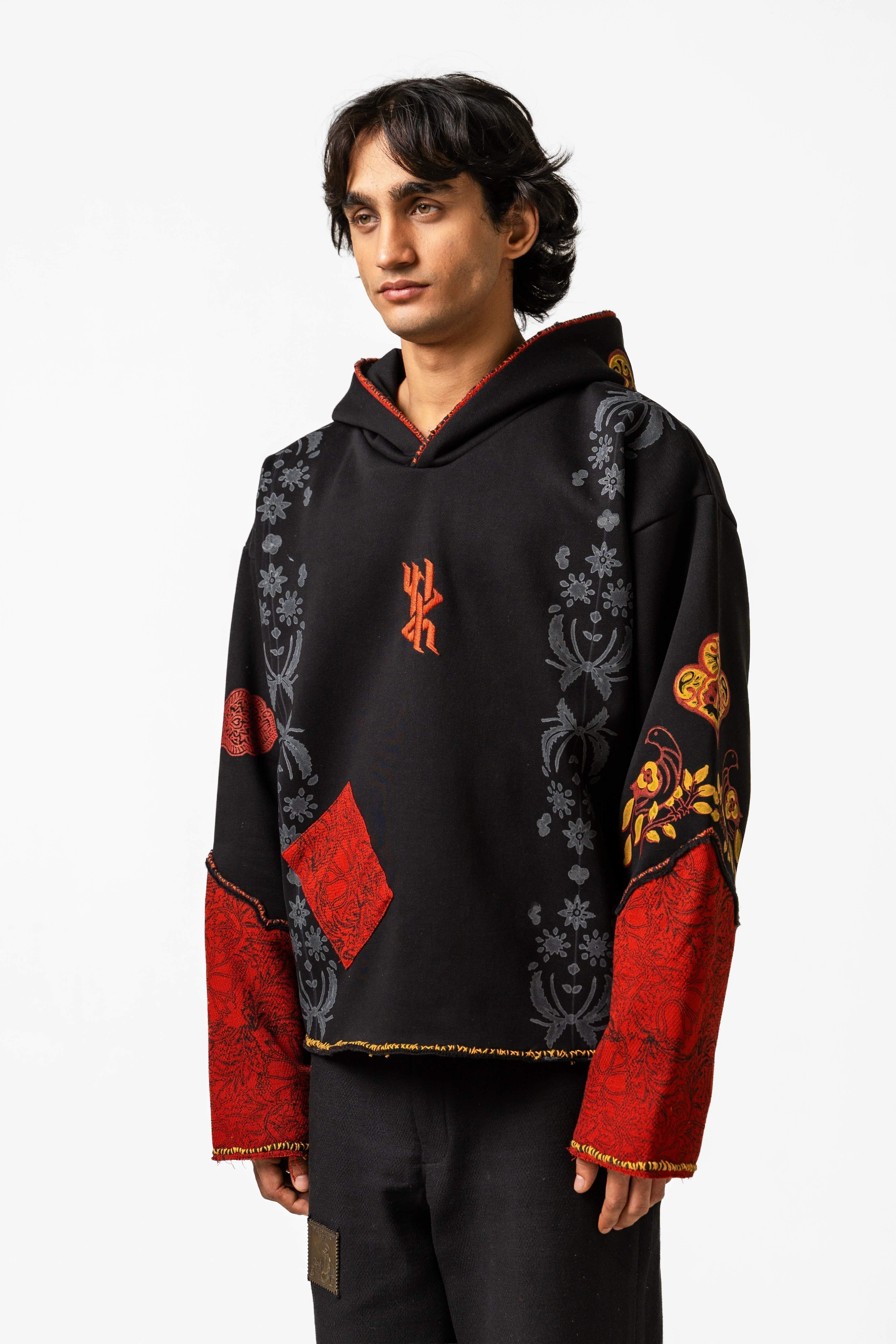 Rebellion' Handmade Hoodie - Image 7
