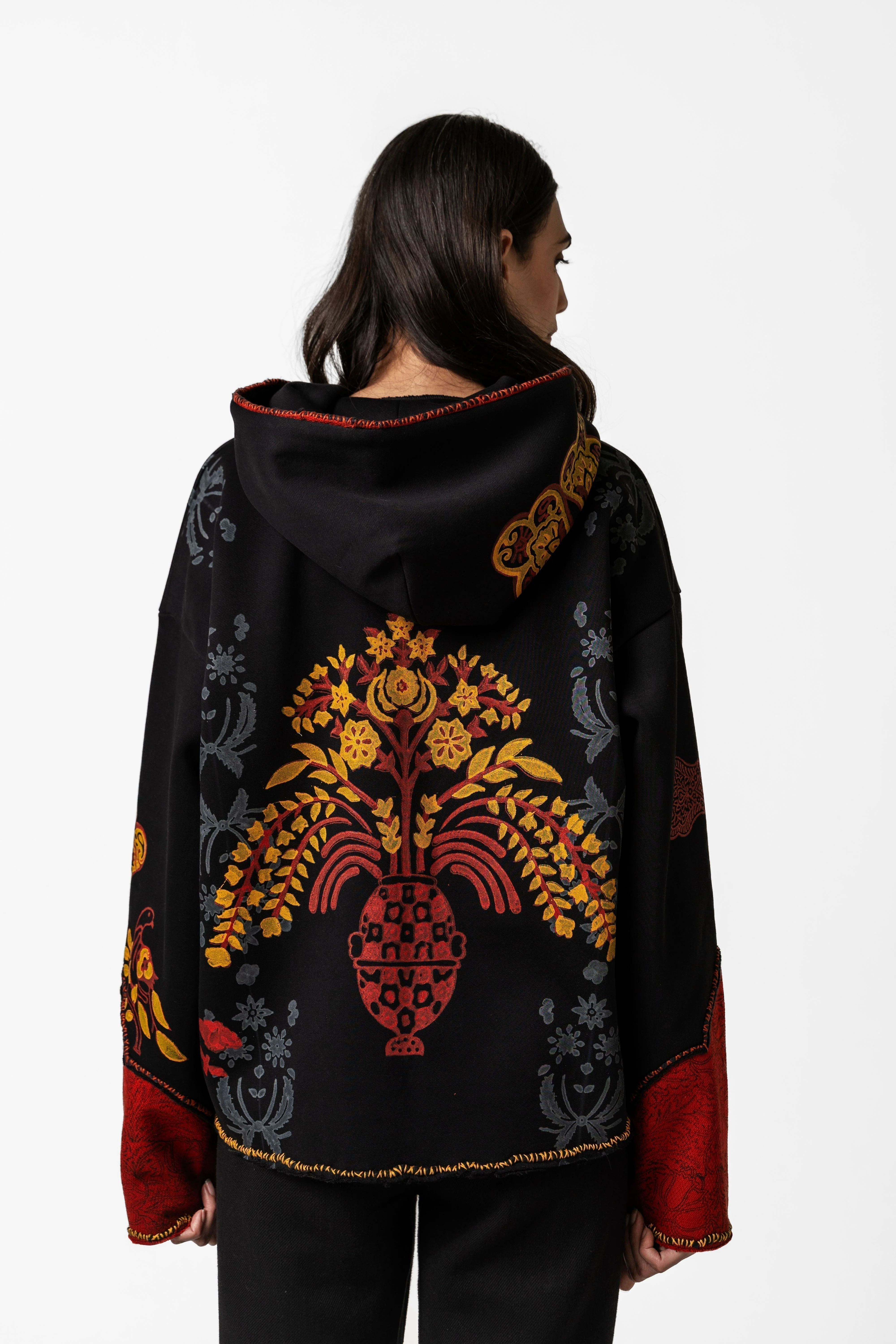 Rebellion' Handmade Hoodie - Image 9