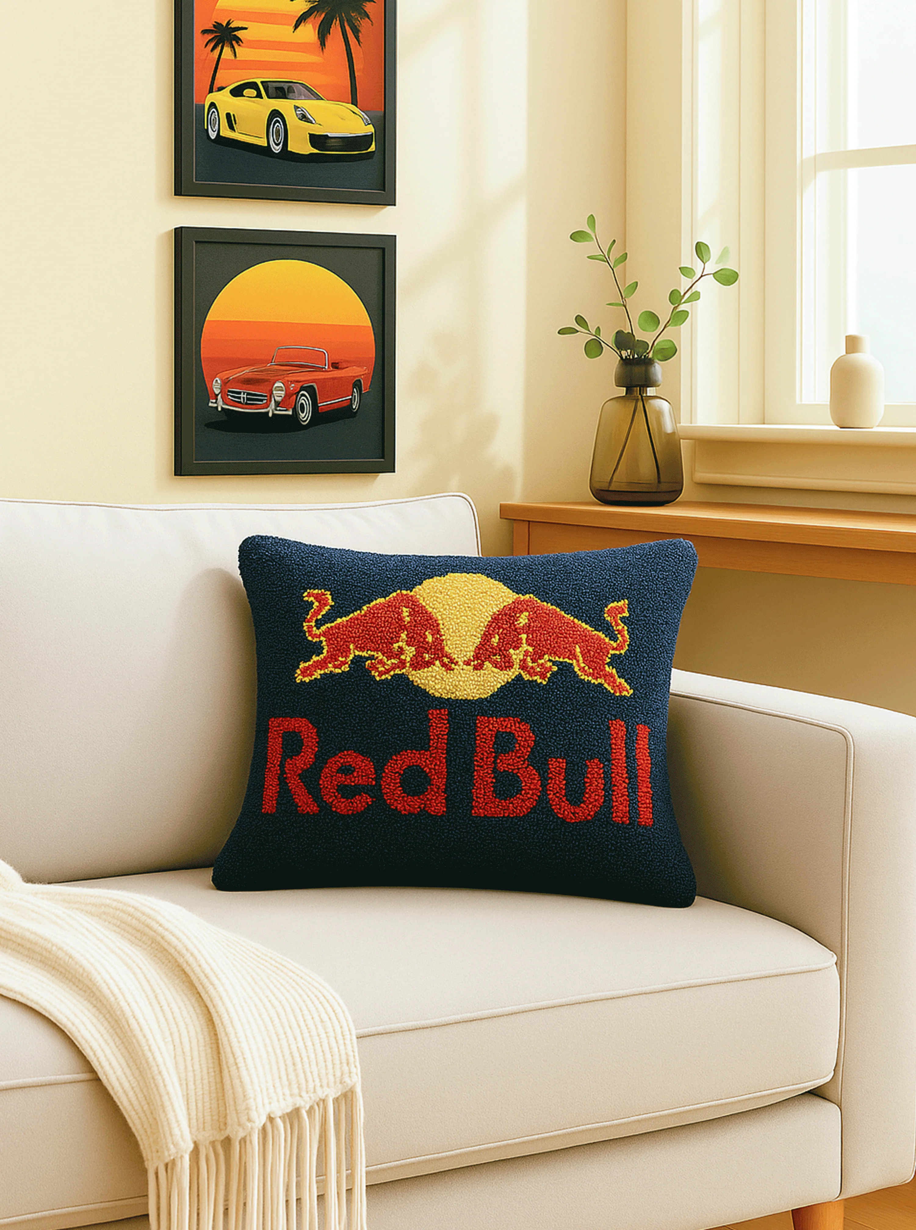 Red Bull cushion cover - Image 2