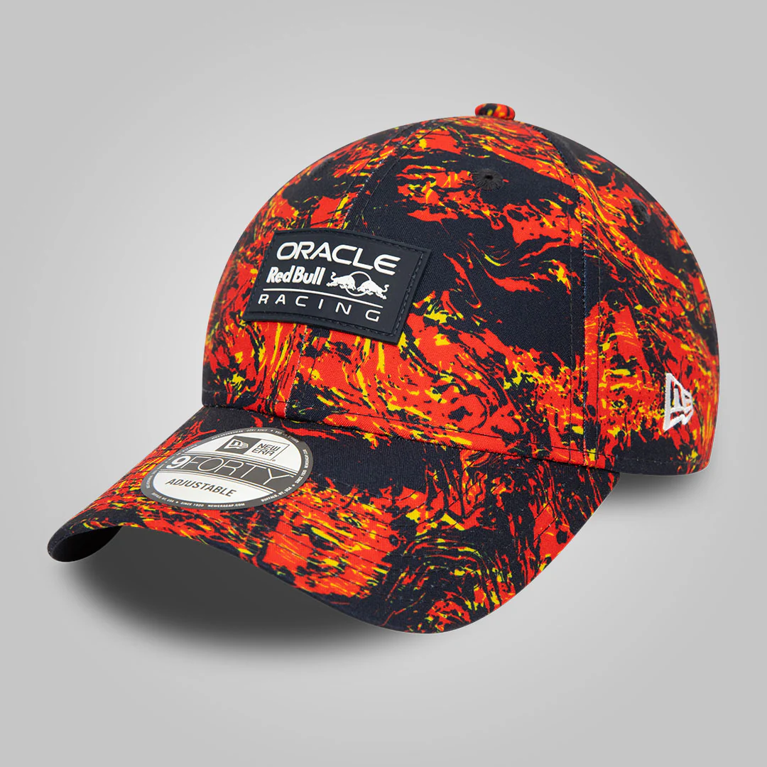 Red Bull Racing All Over Print Navy 9FORTY Adjustable Cap - Image 3