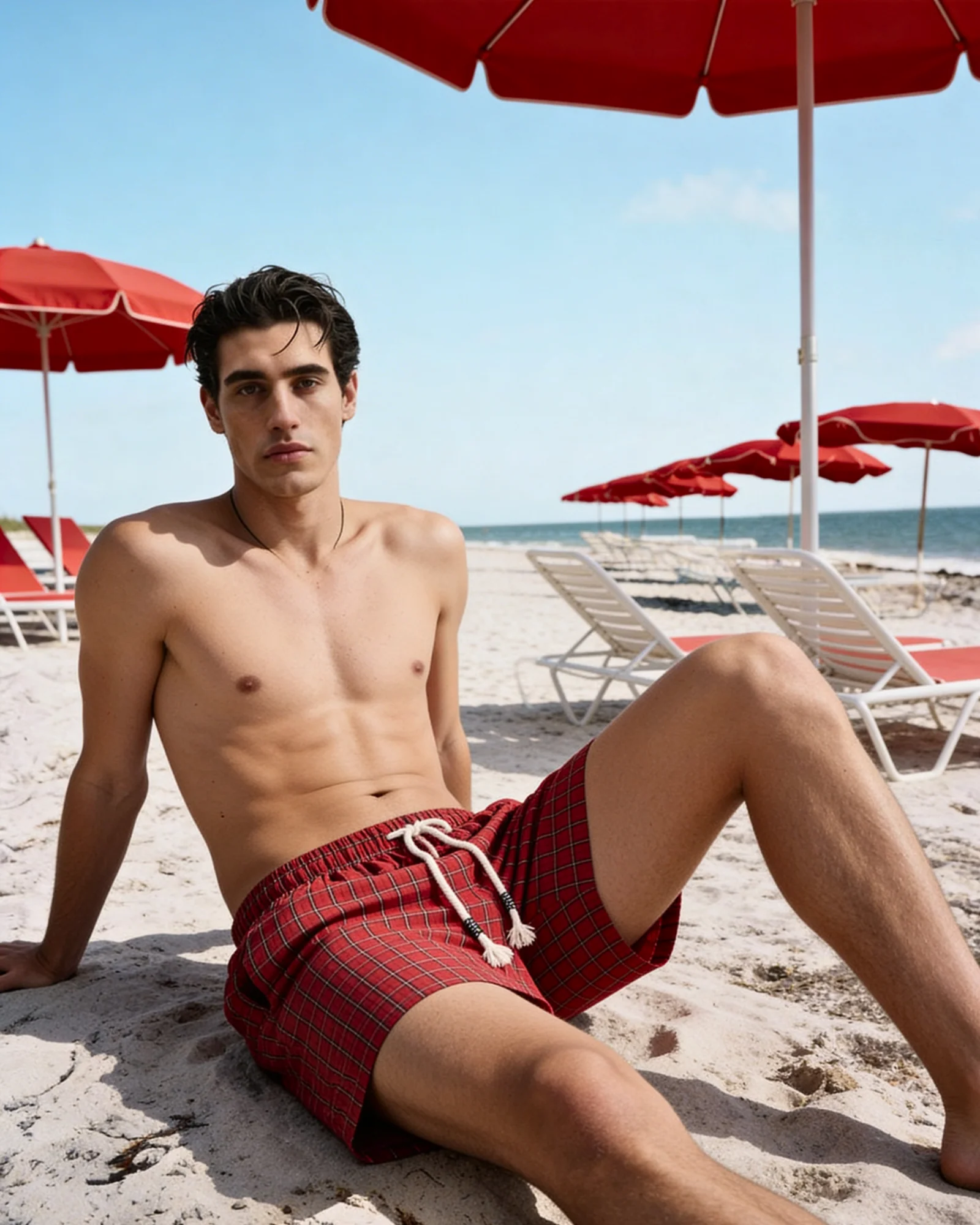 Red Checkered Boxer Shorts - Image 6