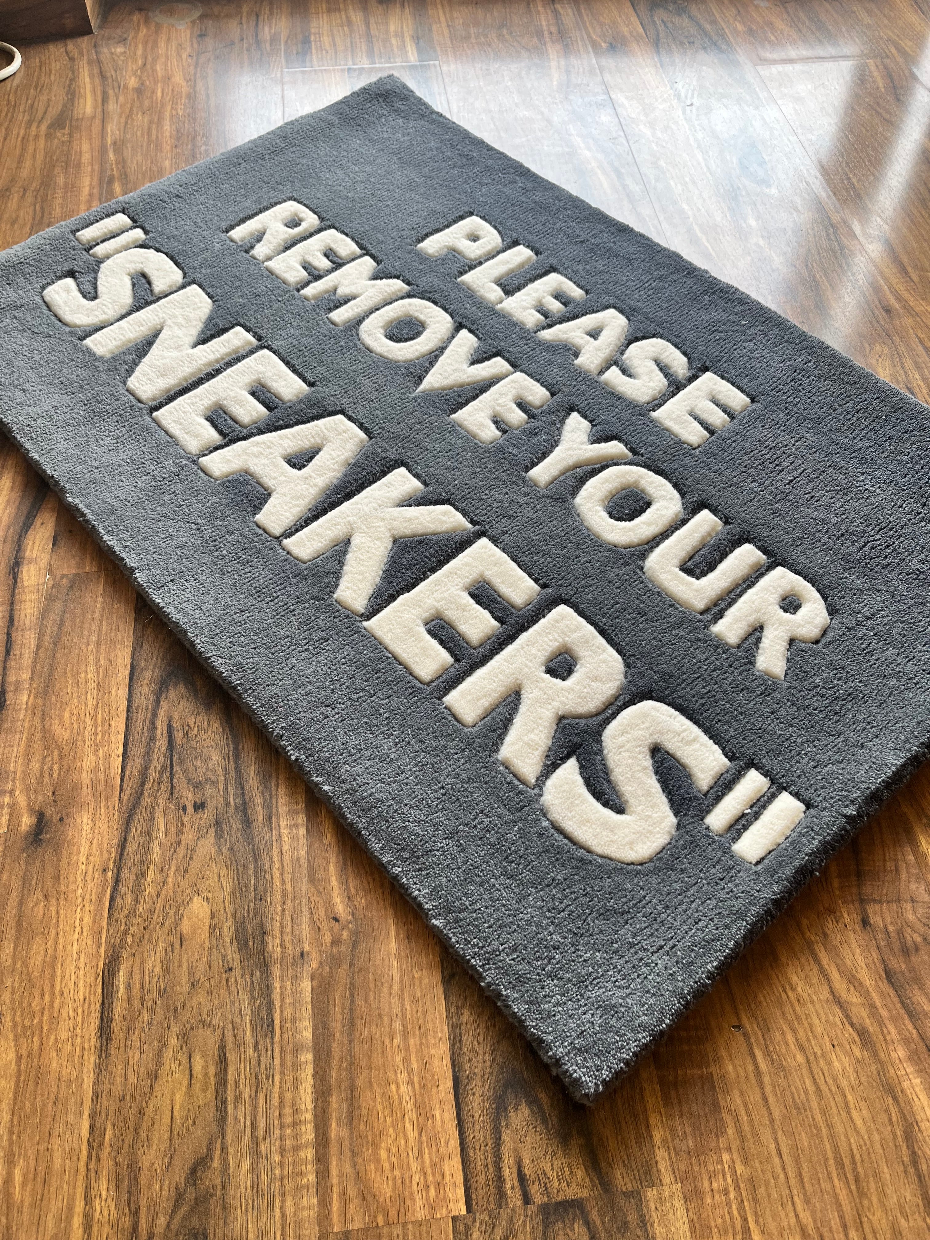 Remove your Sneakers Custom Rug - Image 3