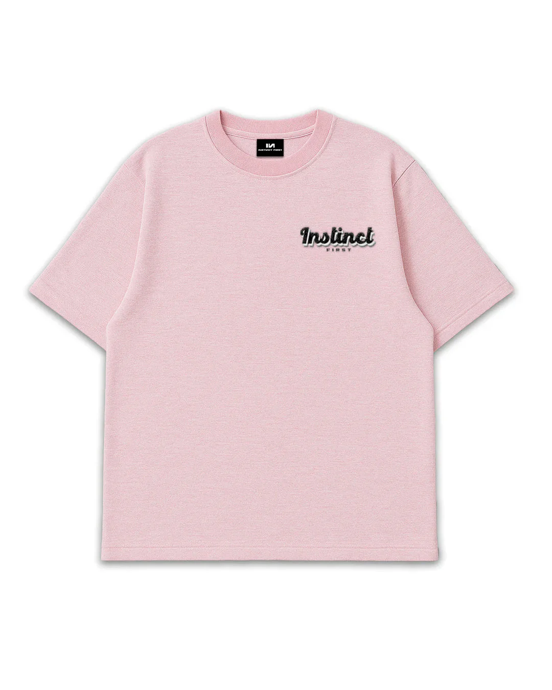Retro Melange - Oversized T-shirt (Pink)