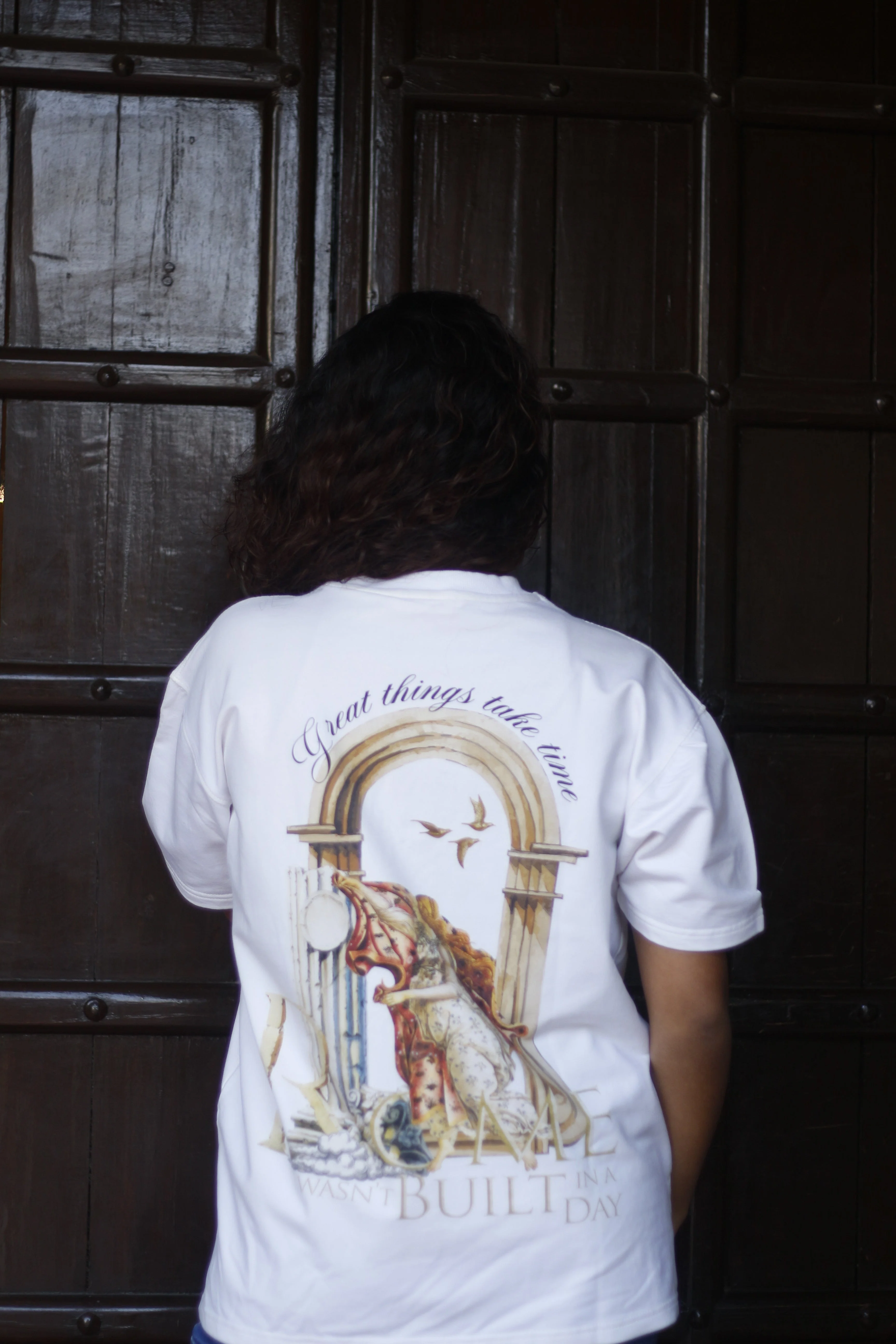 ROME Tshirt - Off white - Image 3