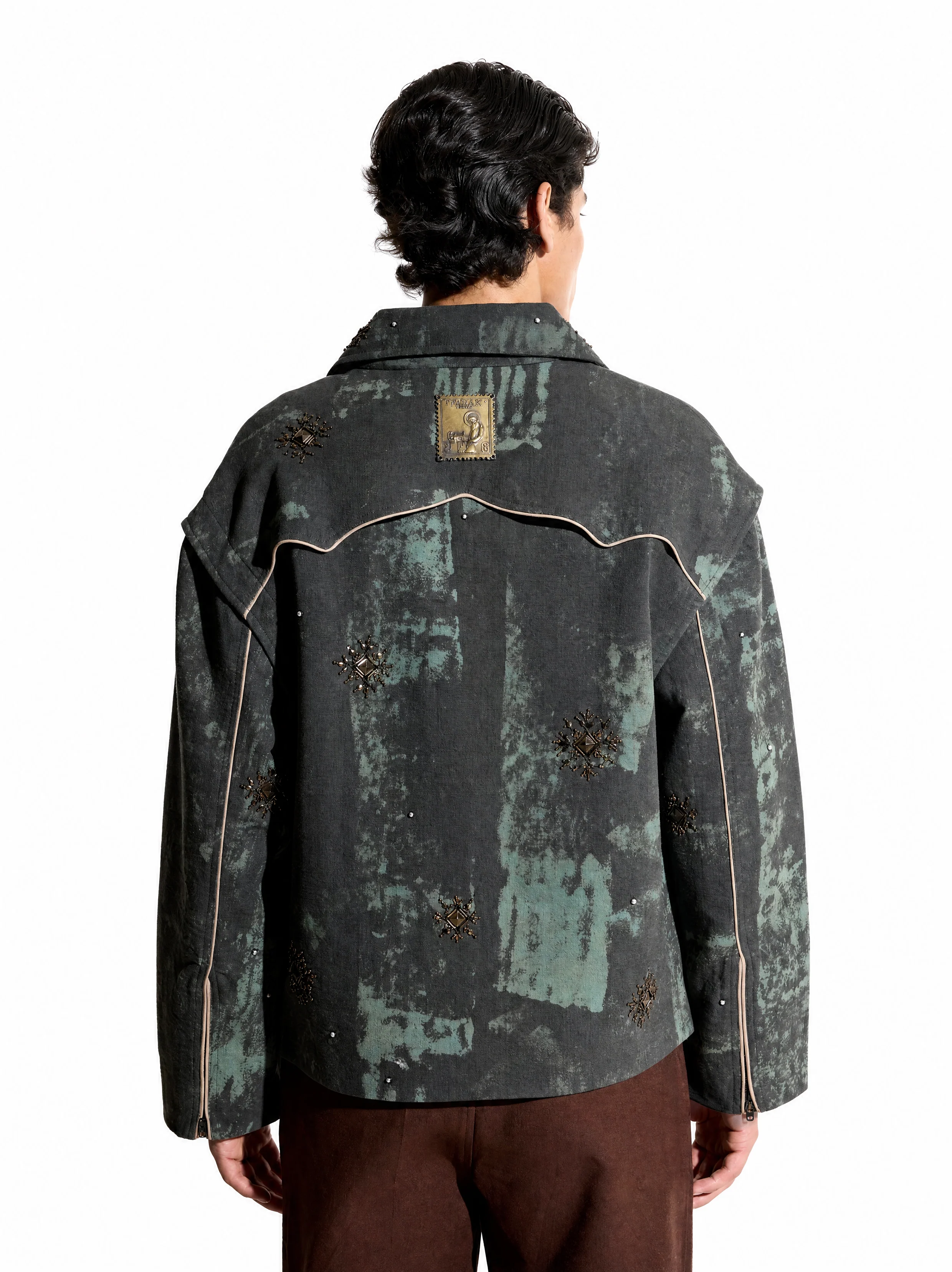 Sage Green Summer Jacket - Image 2