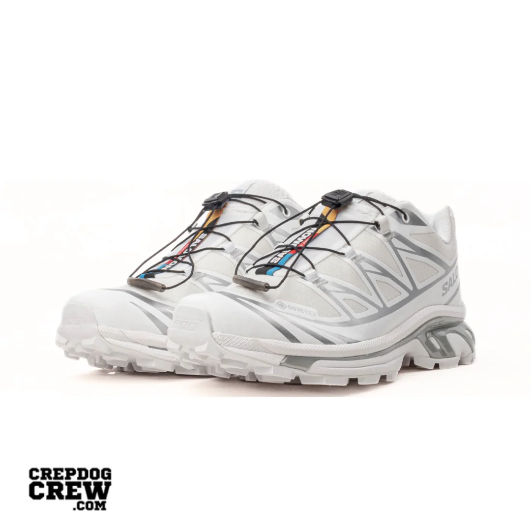 Salomon XT-6 Gore-Tex White Silver - Image 2