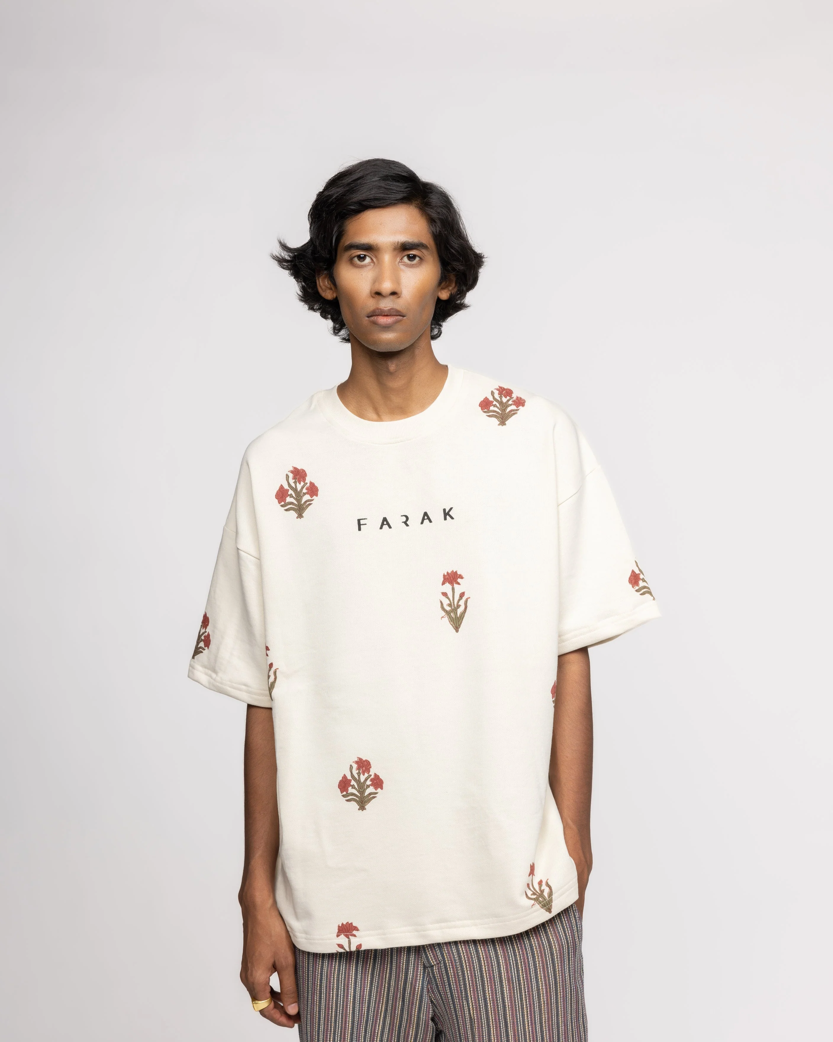 Sanganeri Block Print - Tshirt - Image 3