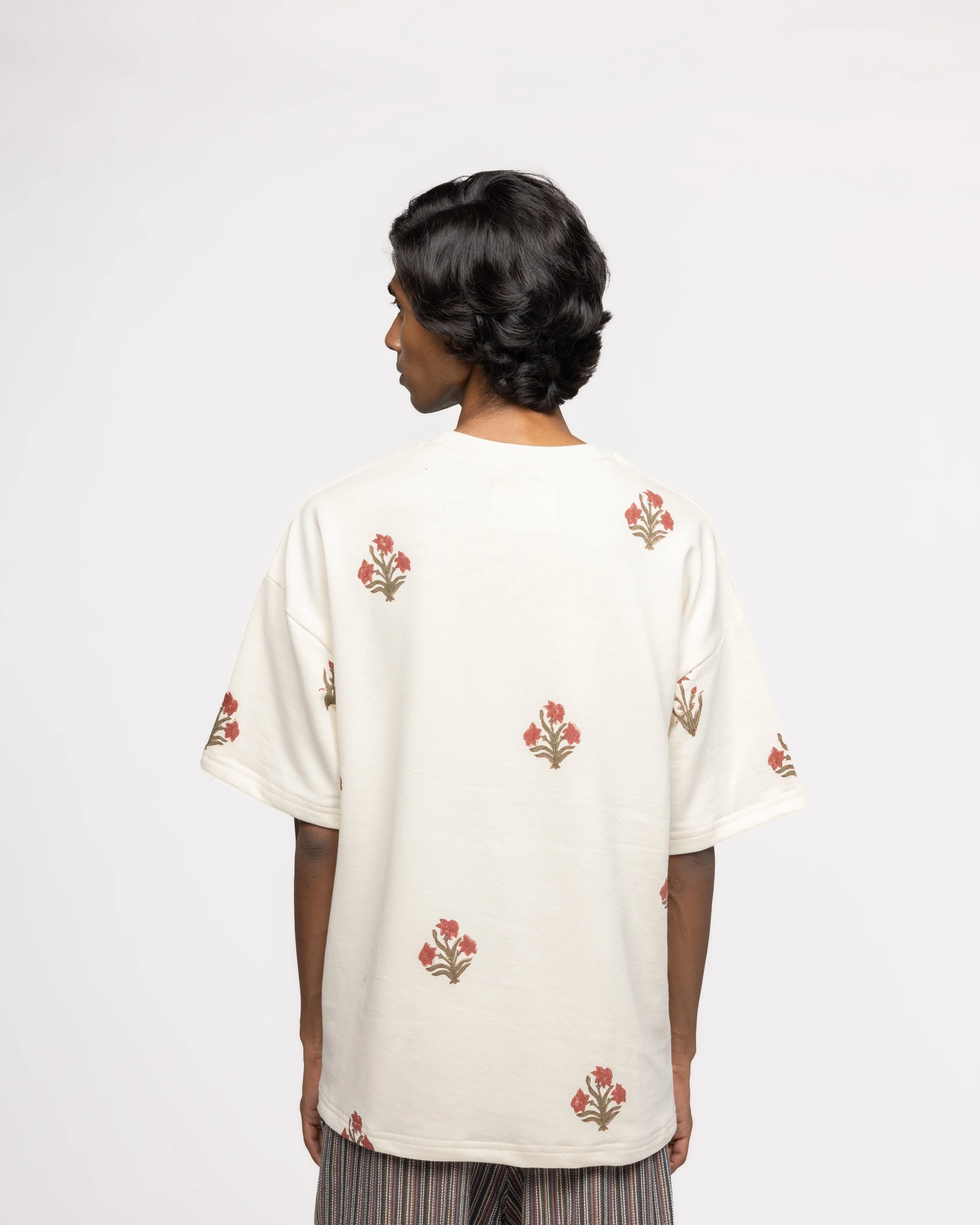 Sanganeri Block Print - Tshirt - Image 4