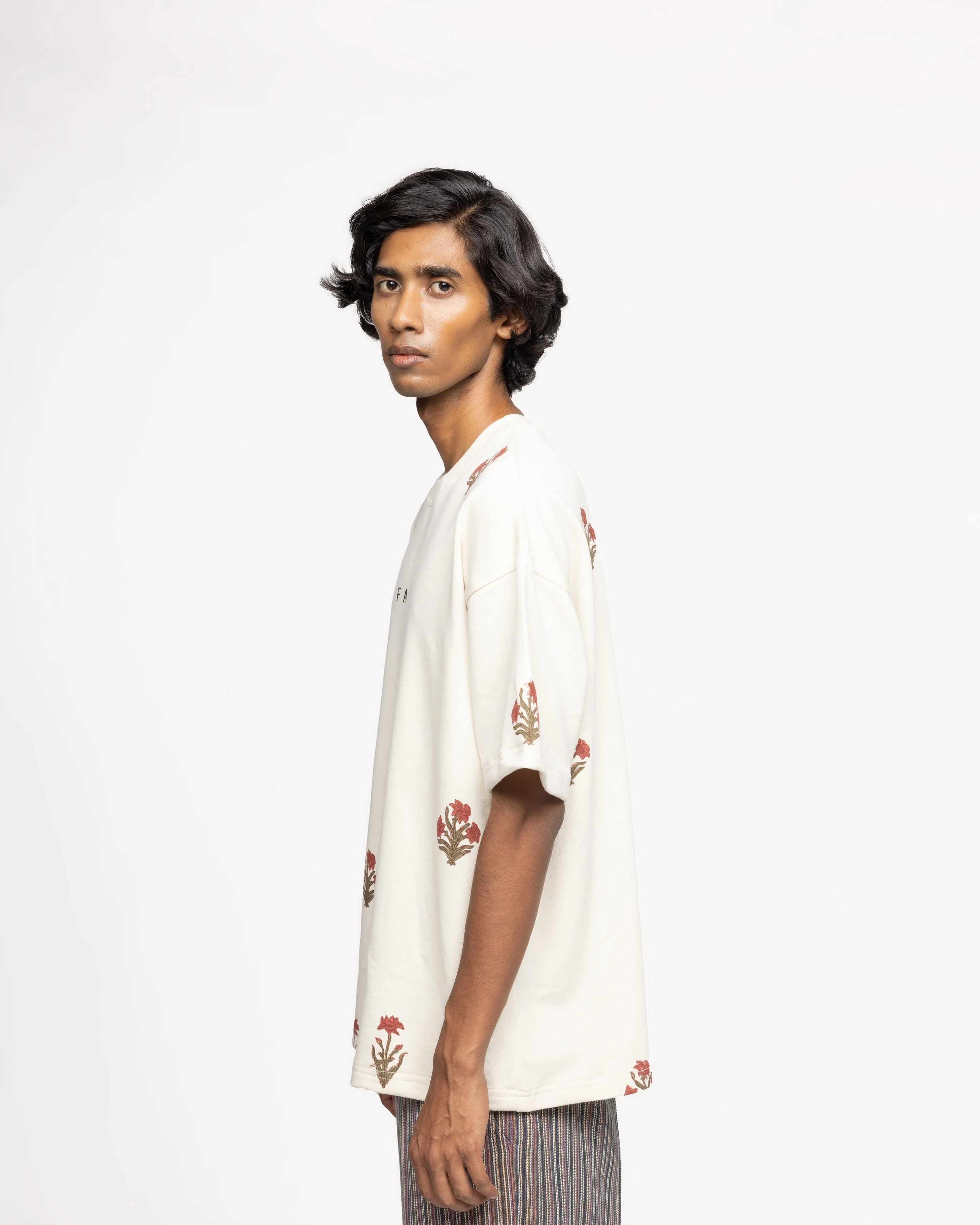 Sanganeri Block Print - Tshirt - Image 6