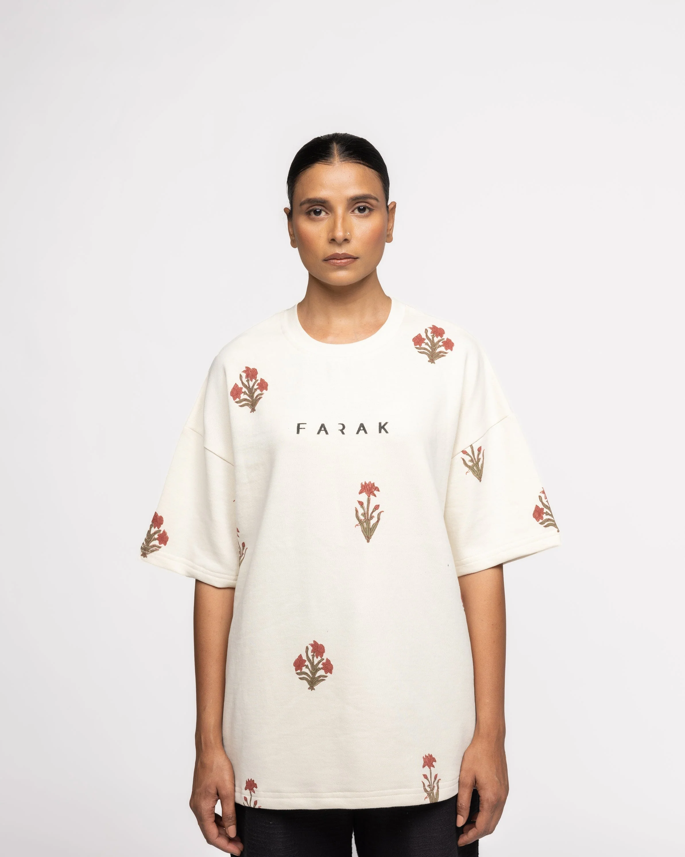 Sanganeri Block Print - Tshirt - Image 7