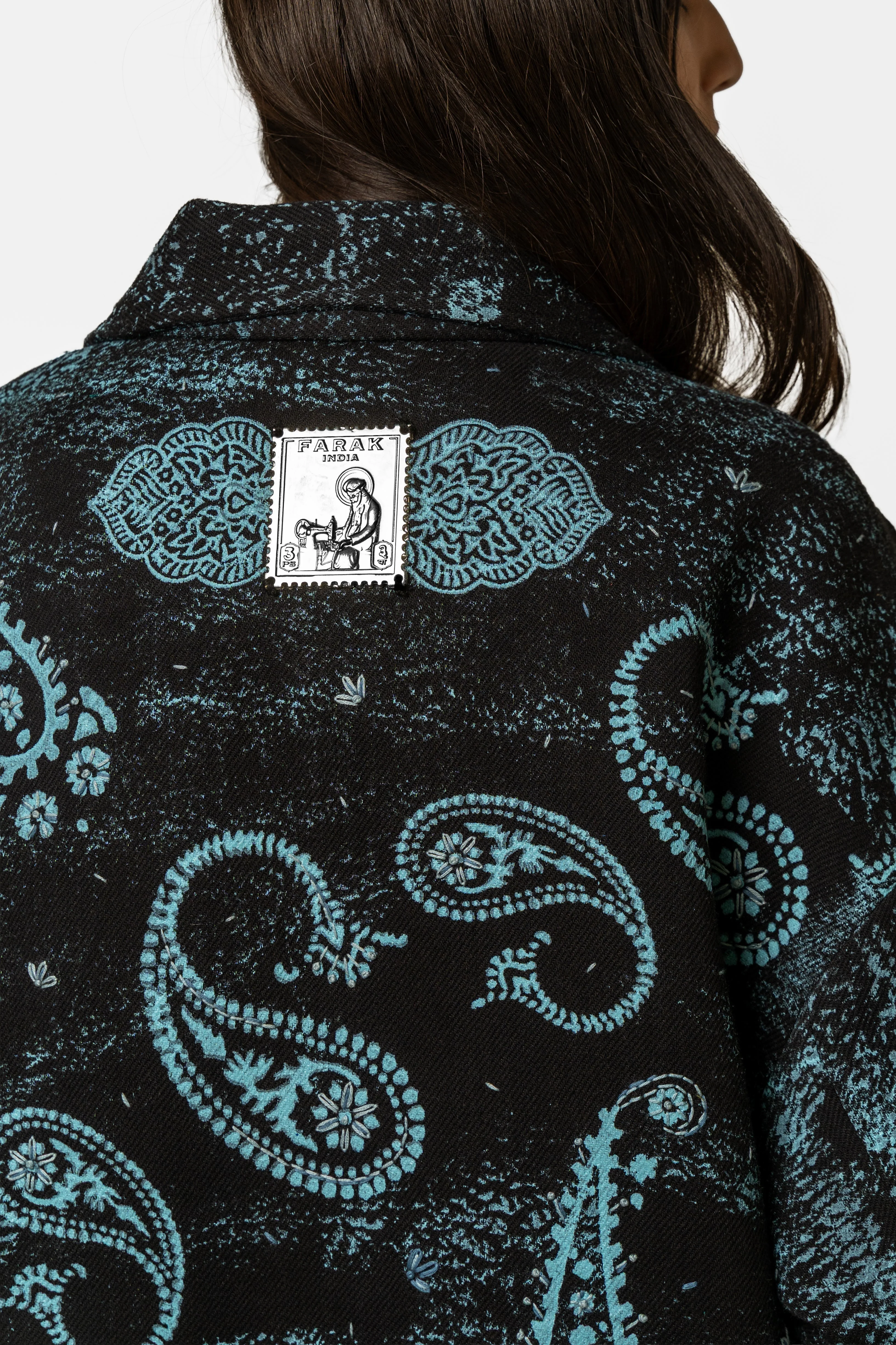 Sapphire Handmade Jacket - Image 10