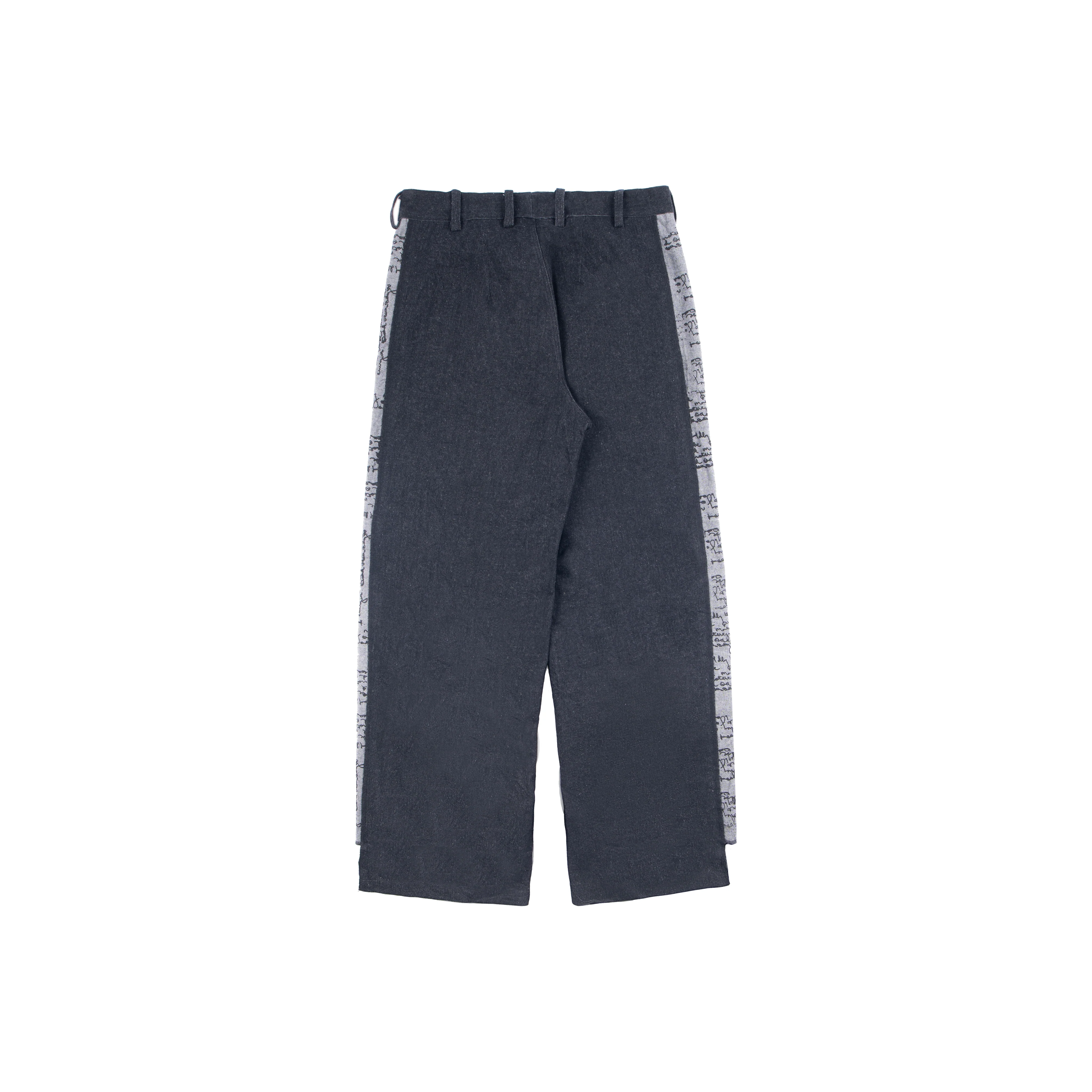 SCRIBBLED PANEL PANTS - Image 2