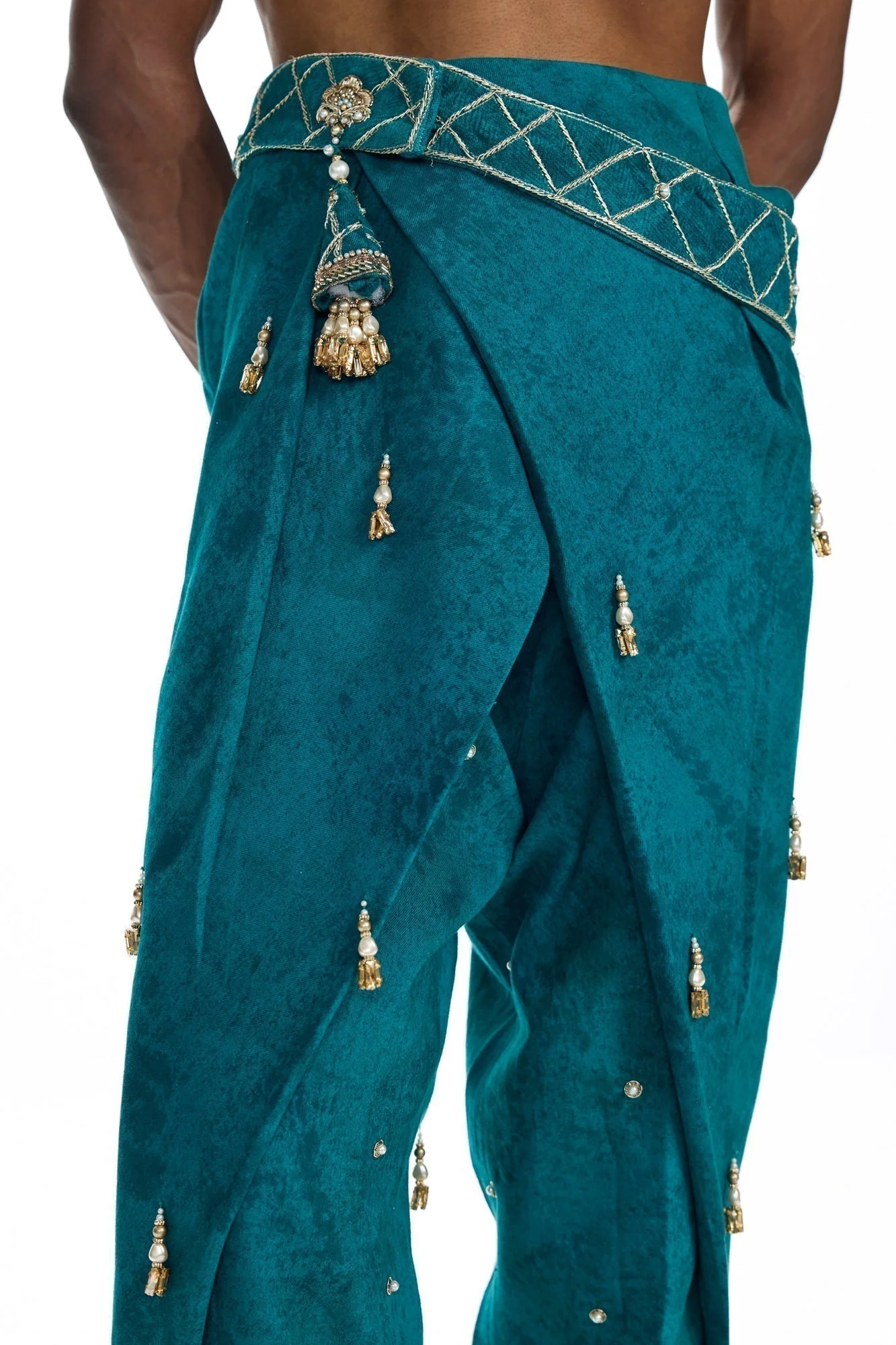 Shehzaada' Handmade Pants - Image 4