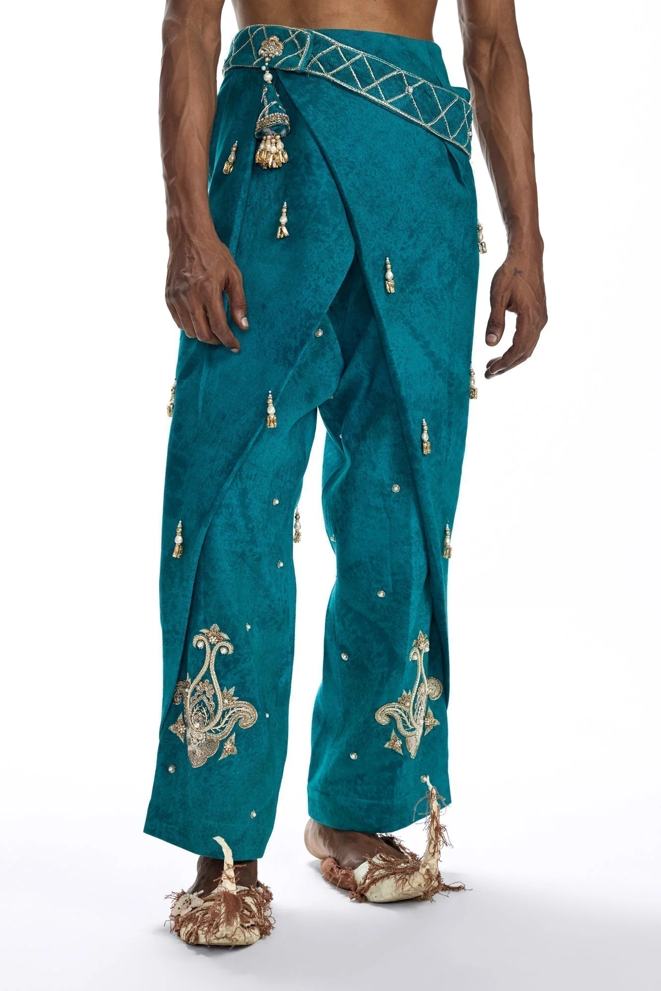 Shehzaada' Handmade Pants - Image 5