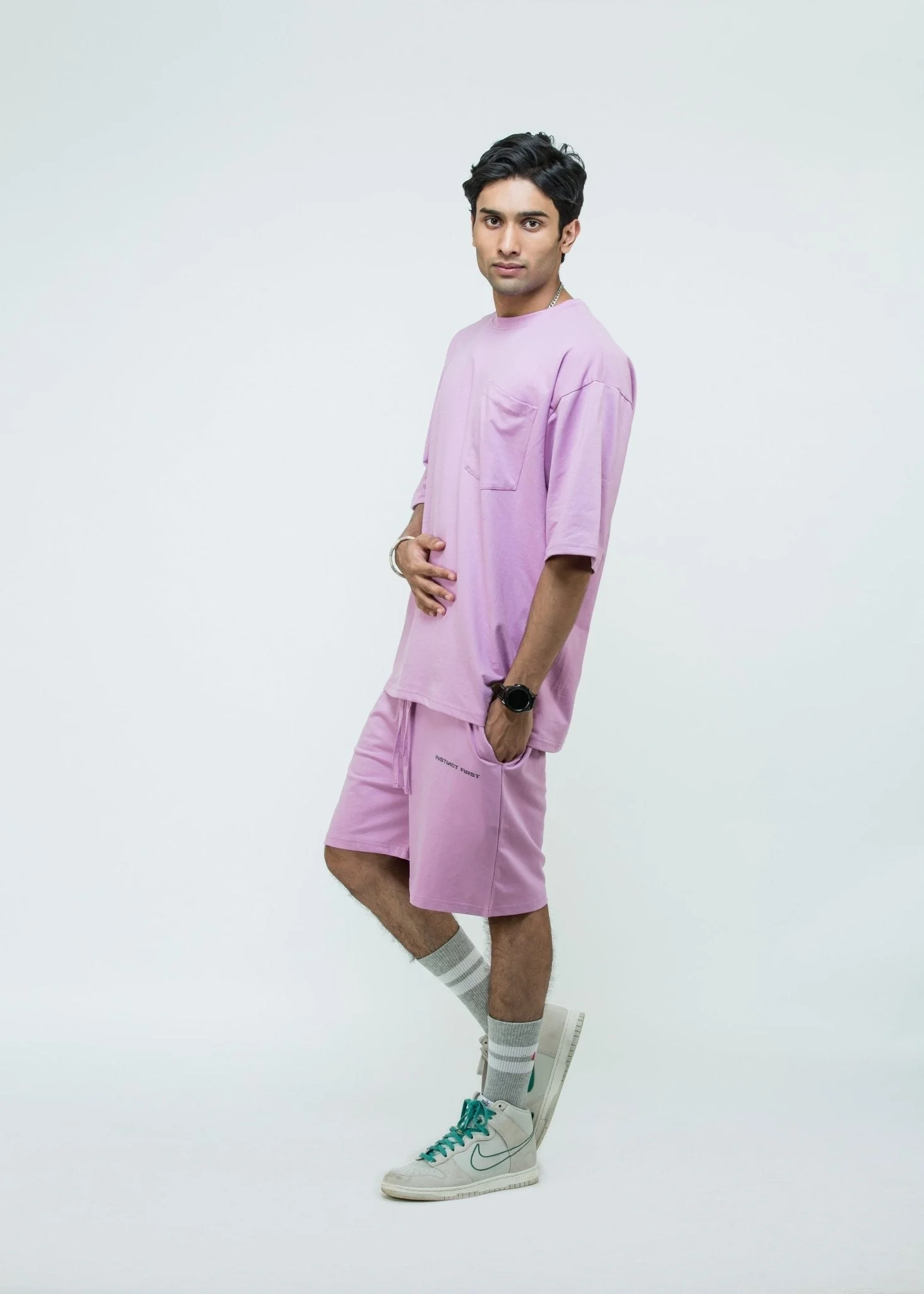 Shorts - (Lost Lilac) - Image 4