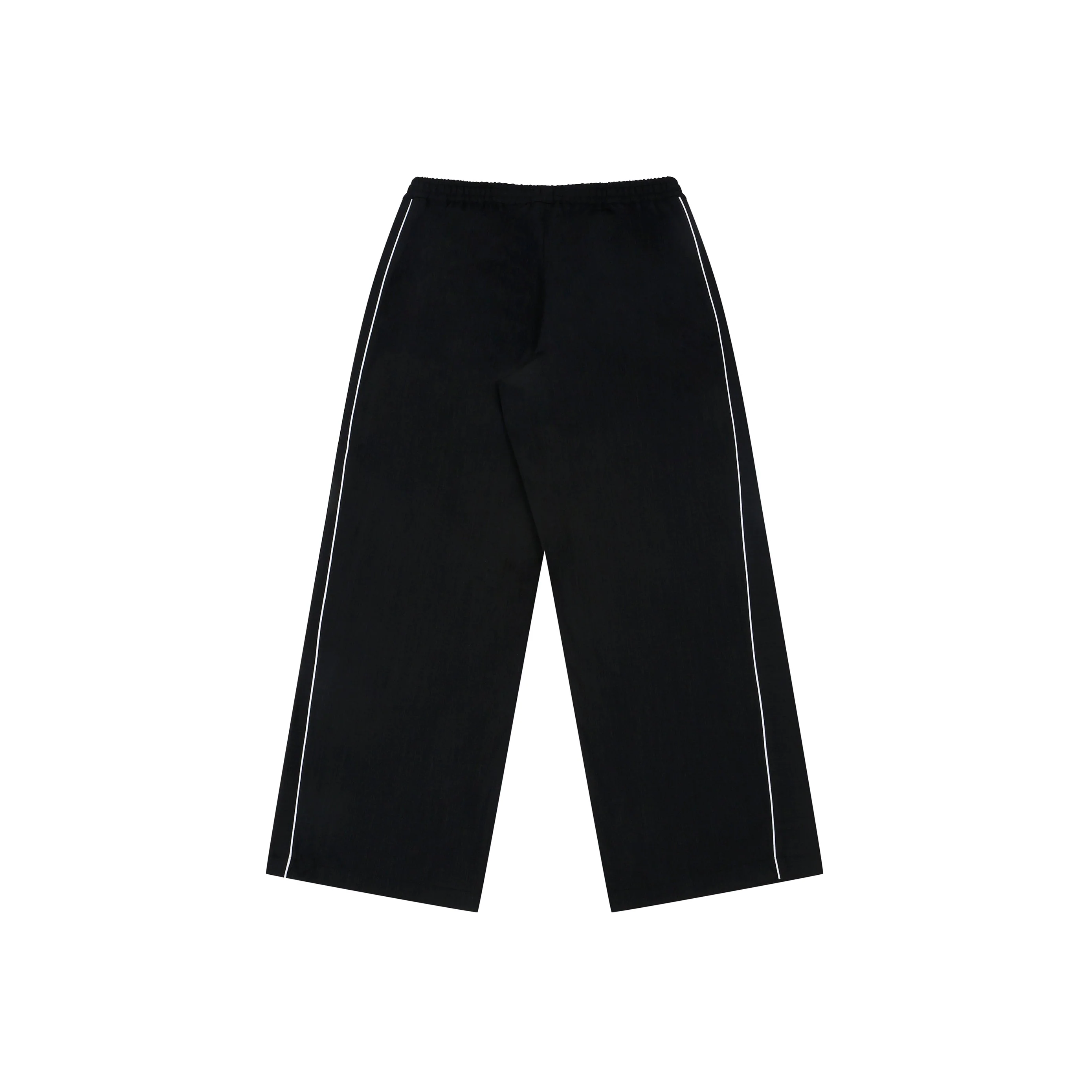 Shreyas Iyer x HUEMN embroidered trackpant with piping detail (Black) - Image 2