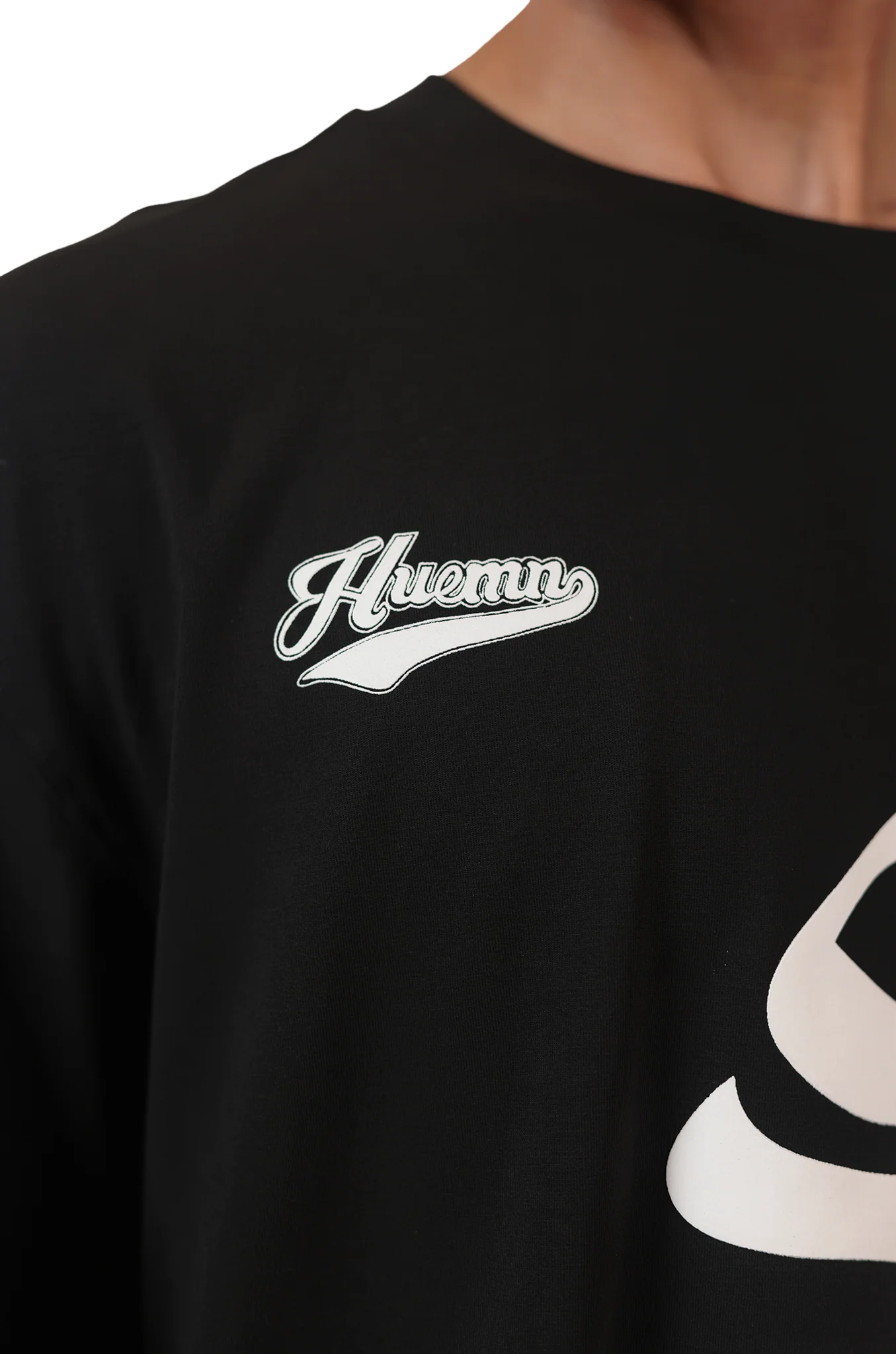 Shreyas Iyer x HUEMN 'SI' monogram T-shirt (Black) - Image 6
