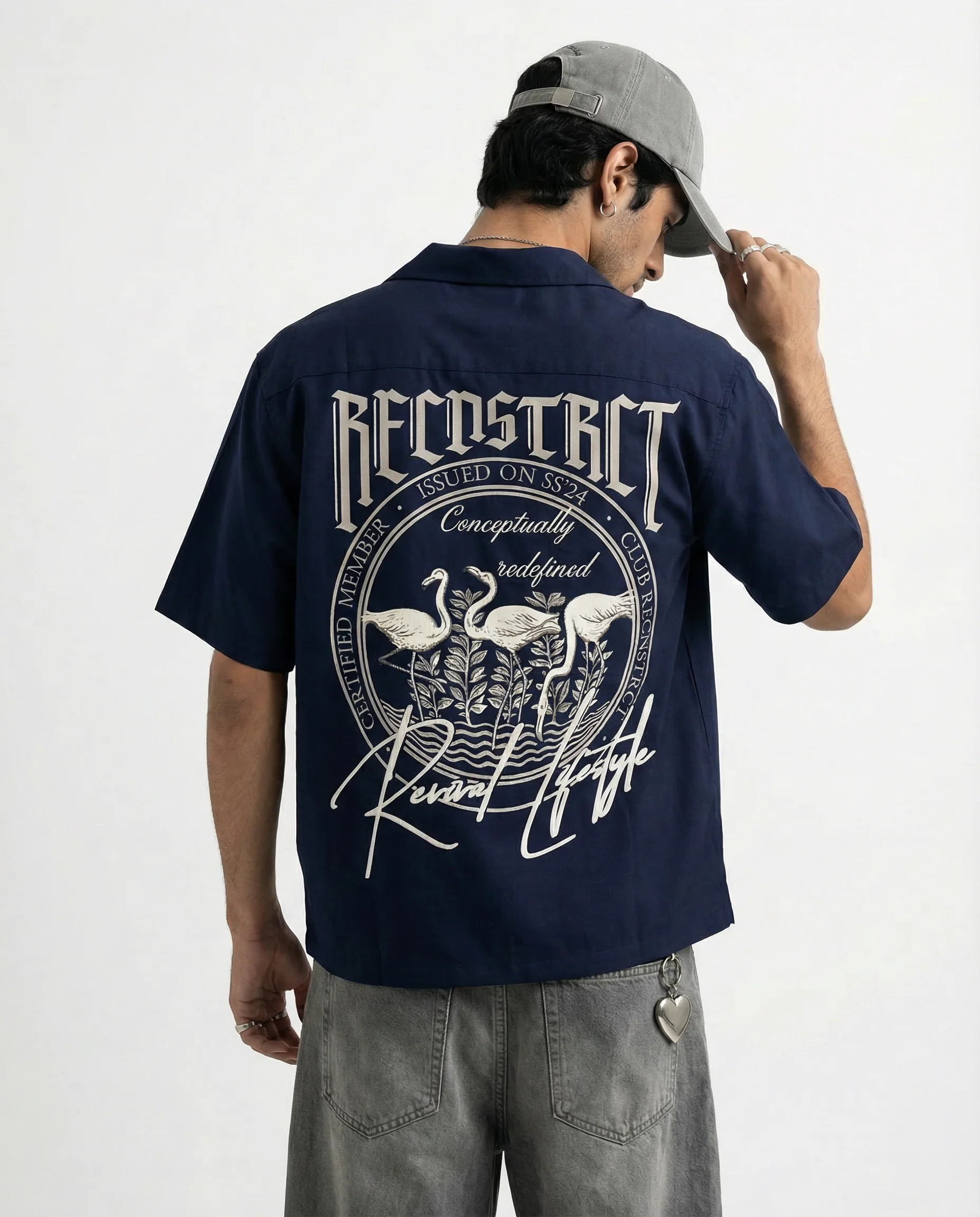Signature Crepe - Navy blue - Image 3