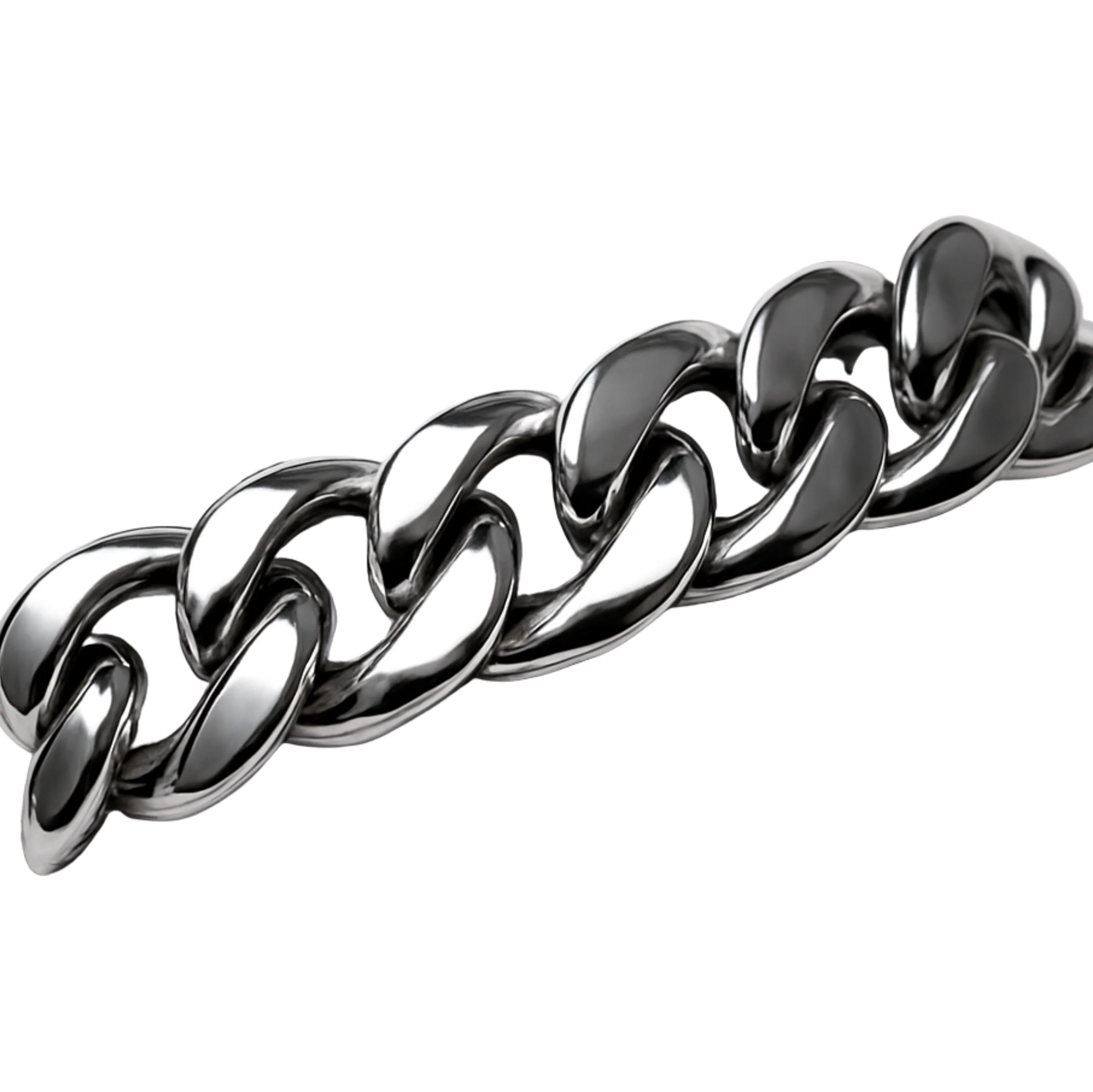 Silver Cuban Link Shoe Chains | Premium Sneaker Accessories – KNOTTY