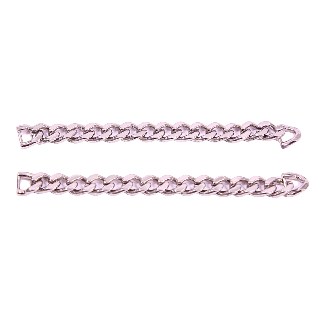 Silver Cuban Link Shoe Chains | Premium Sneaker Accessories – KNOTTY - Image 4
