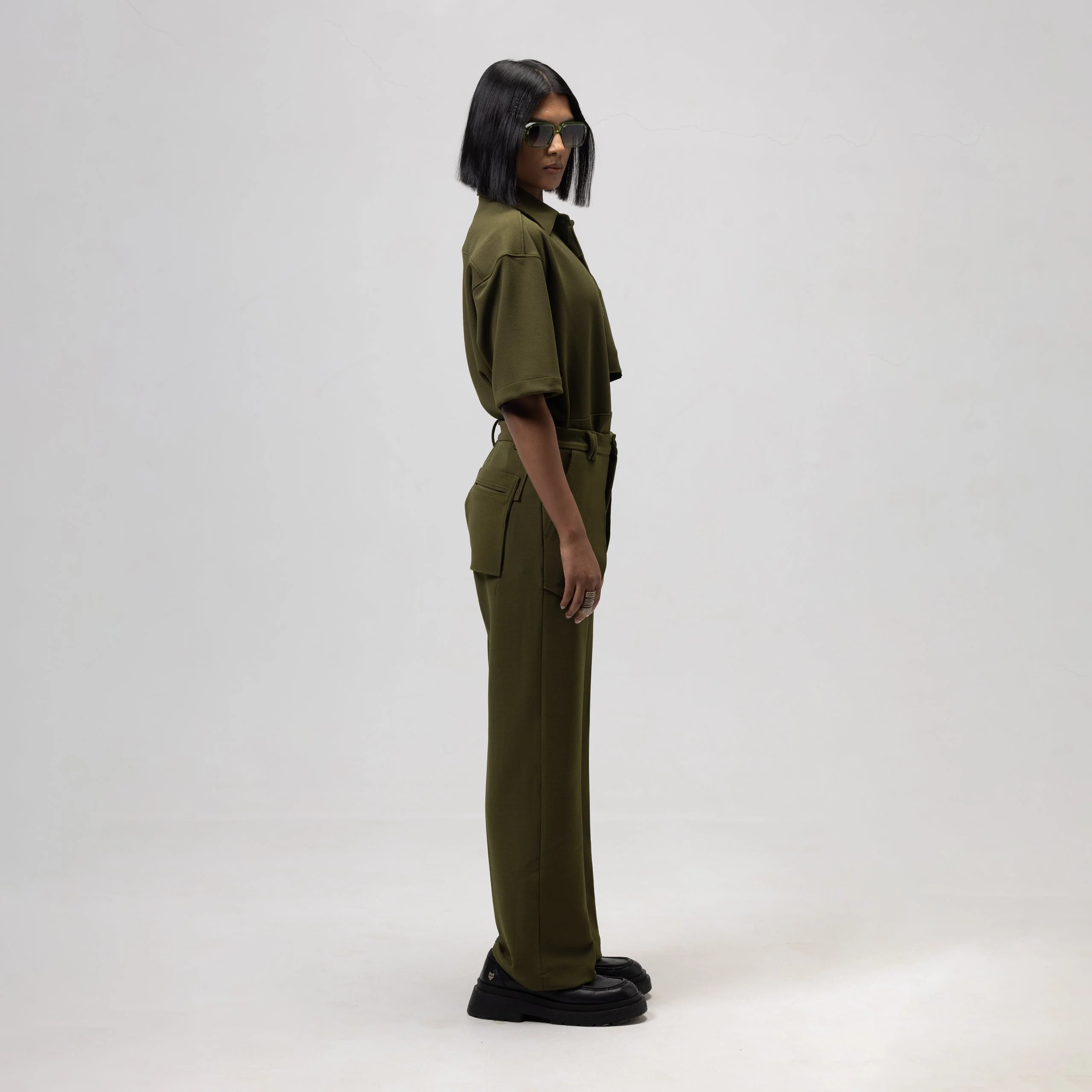 SLING POCKET PANTS - PICKLE GREEN - Image 6