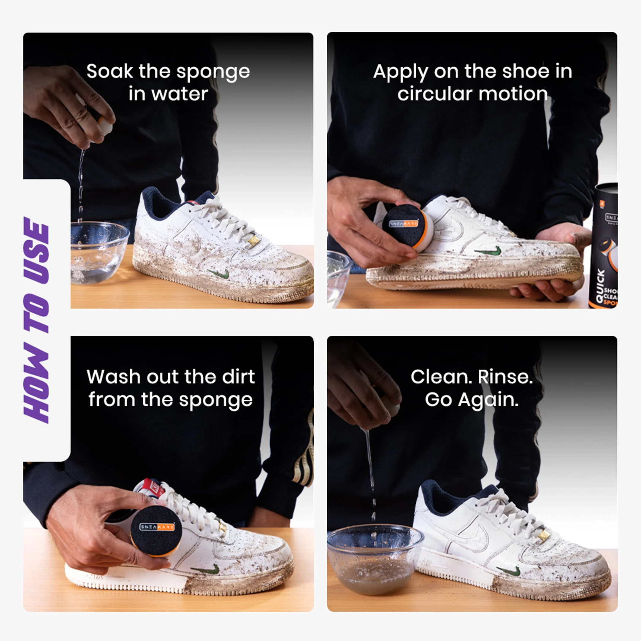 Quick Shoe Cleaning Sponge - Image 6