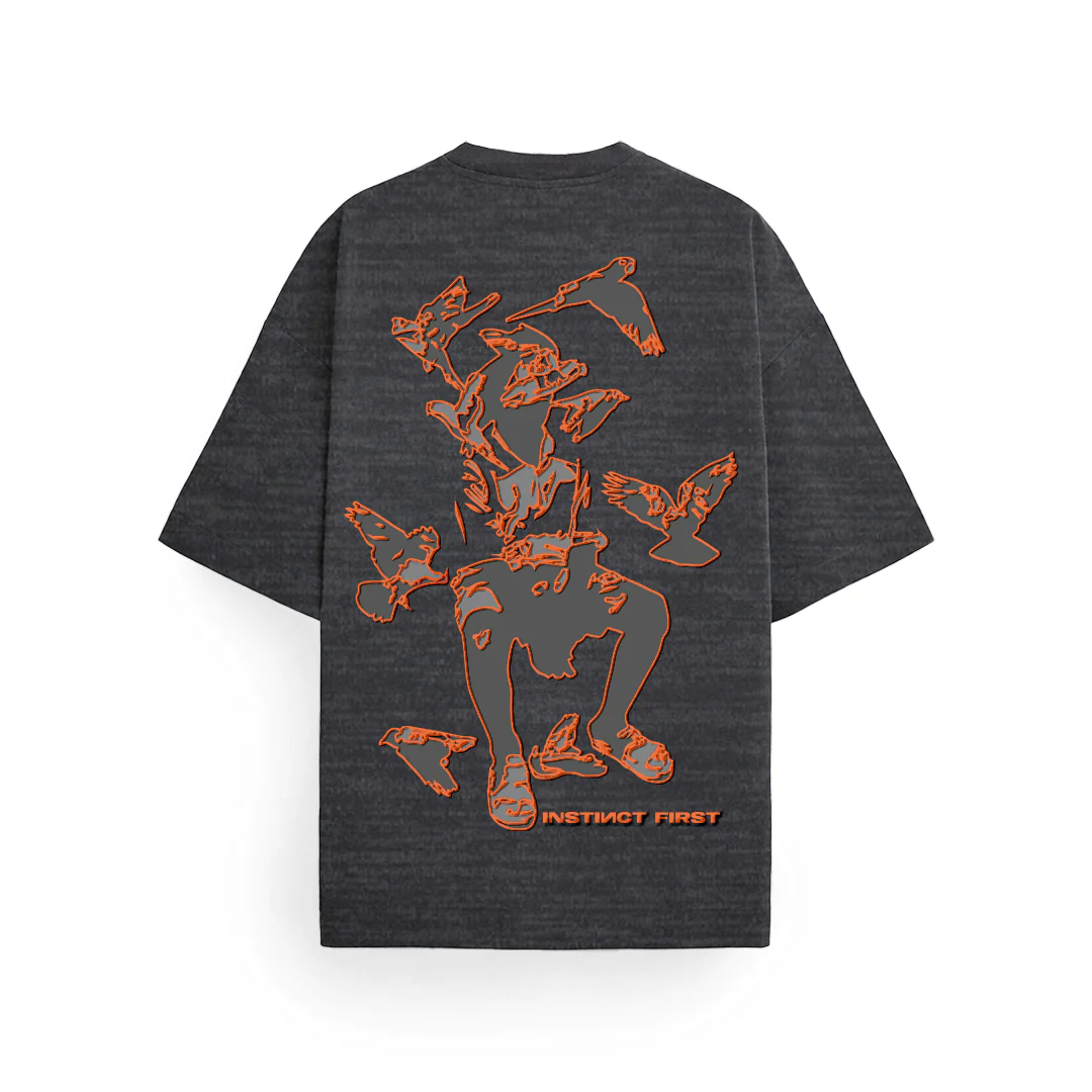 Solace Oversized T-Shirt (Grey)