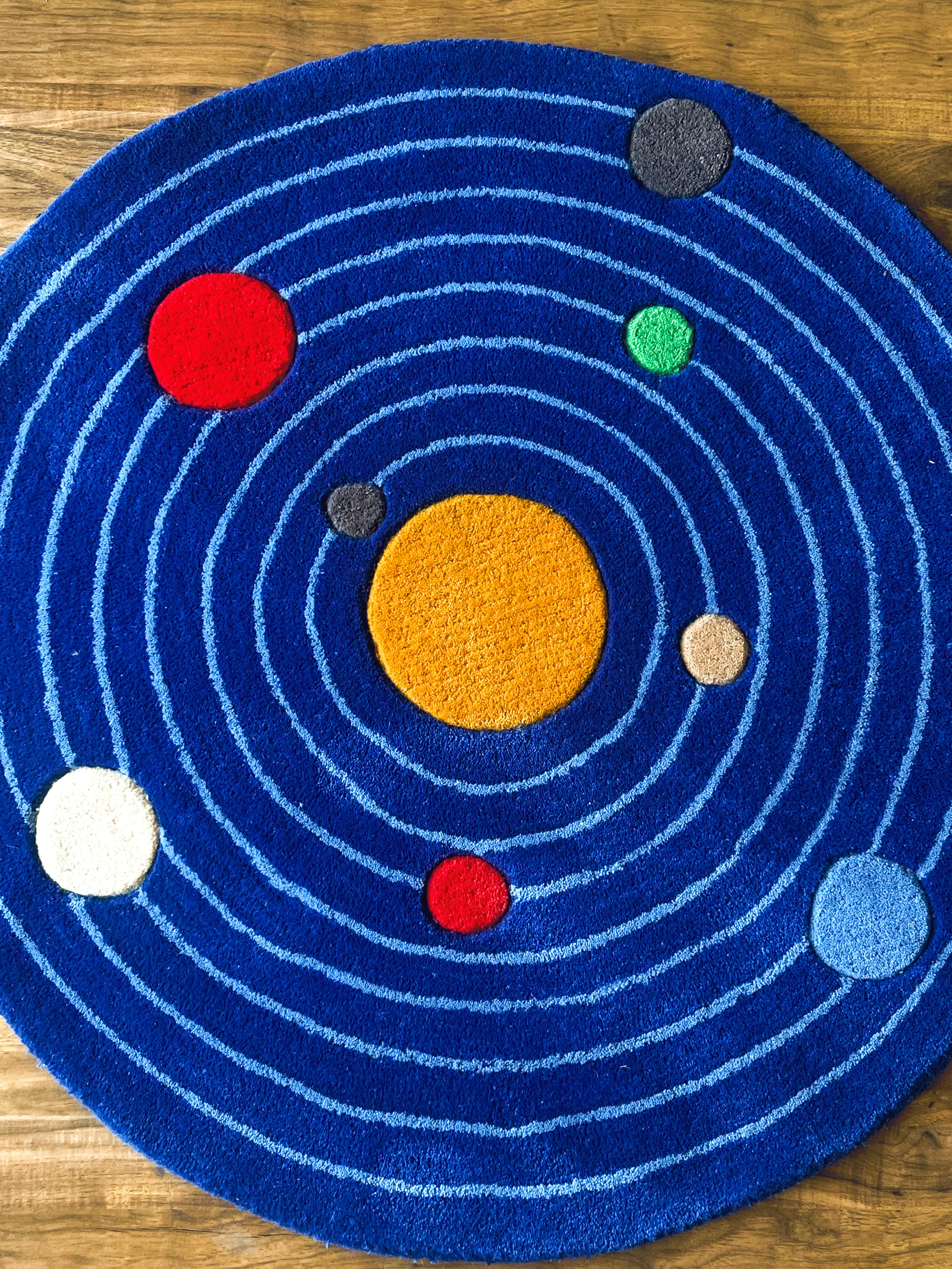 Solar System Hand Tufted Custom Rug by The Drip Co. - Image 2
