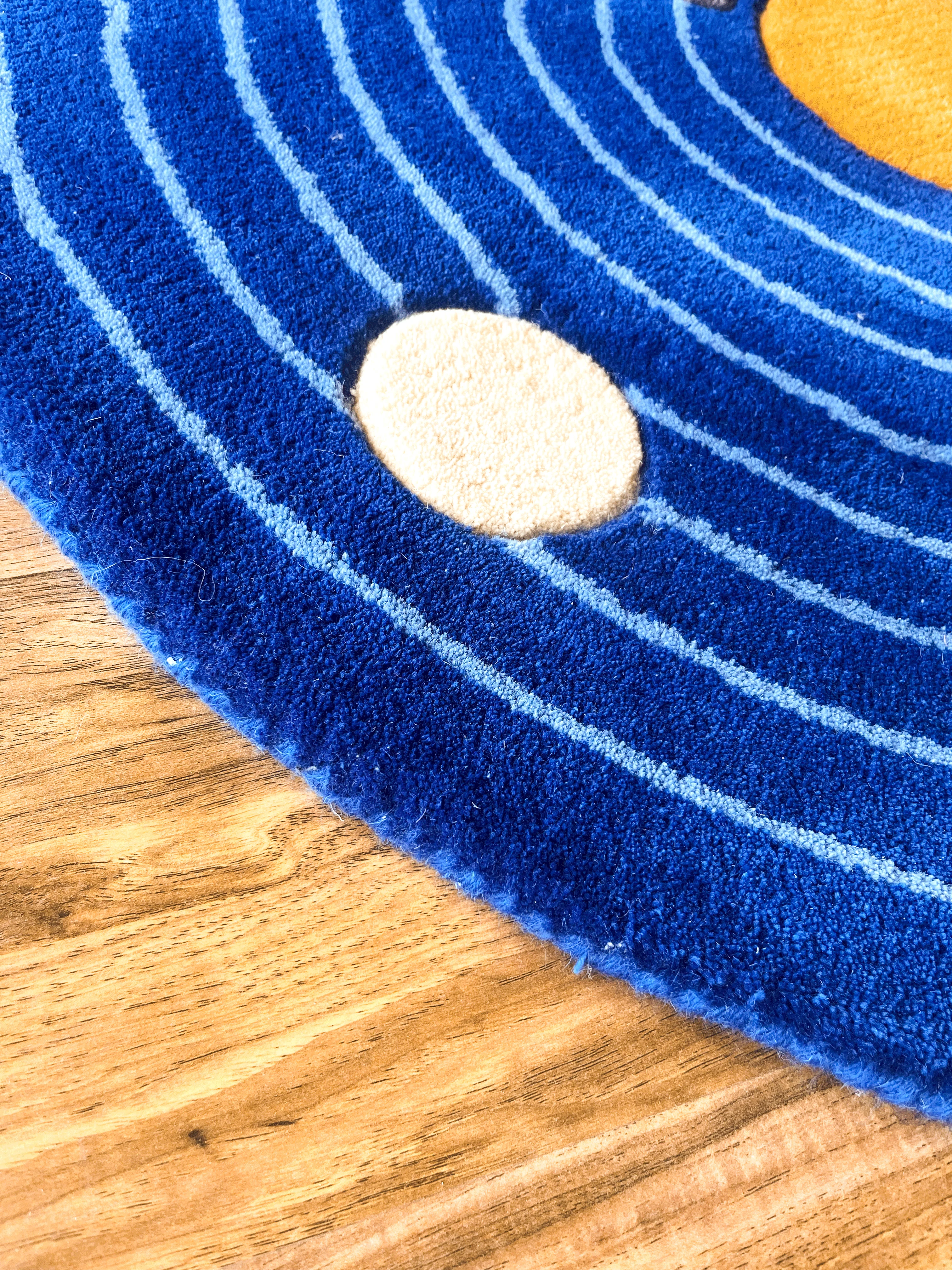 Solar System Hand Tufted Custom Rug by The Drip Co. - Image 4