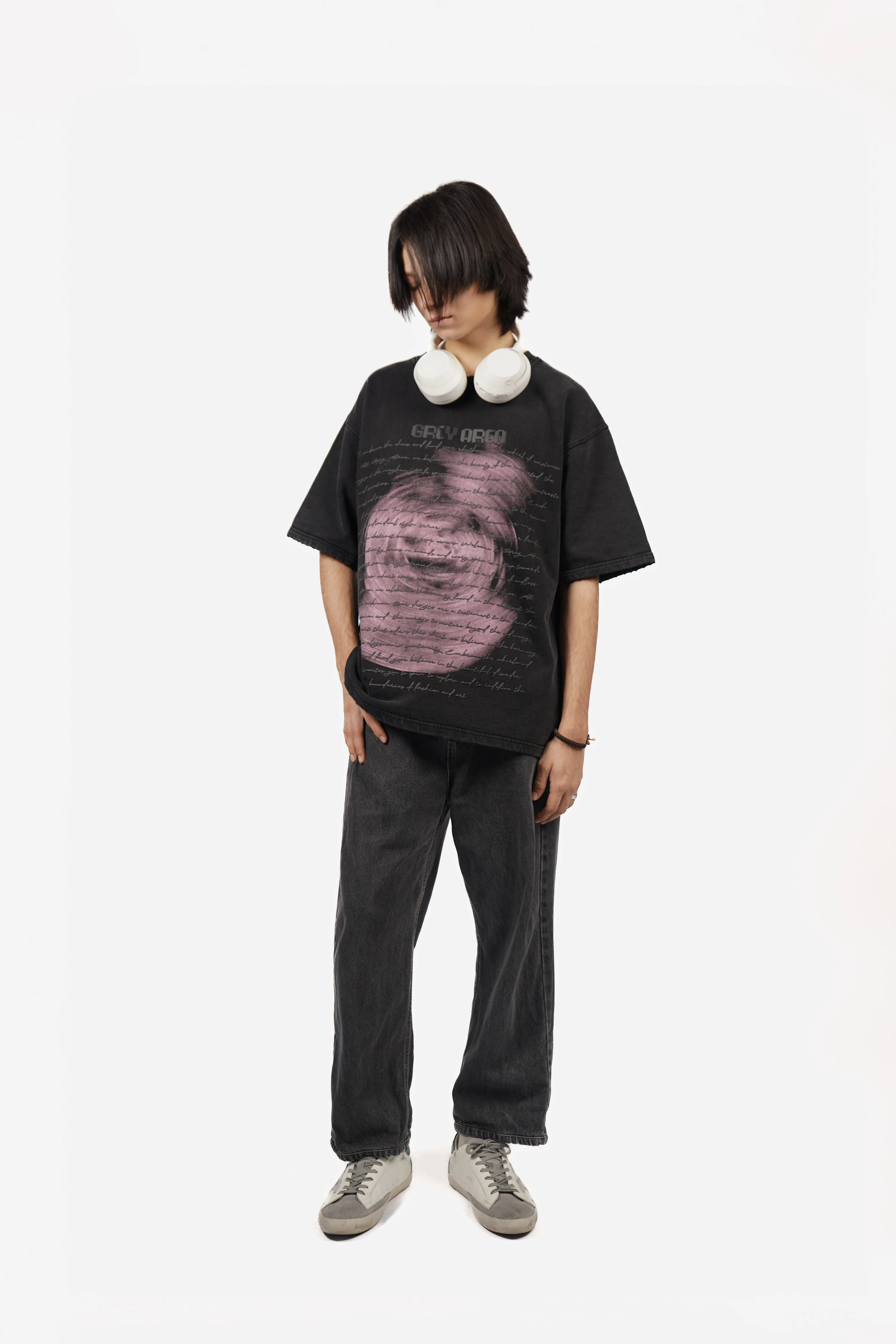 SPIN T-SHIRT (BLACK) - Image 4