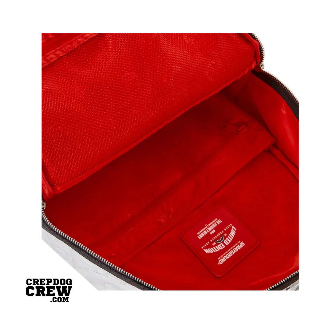 SPRAYGROUND METALLIC INFINITI DLX BACKPACK SILVER - Image 4