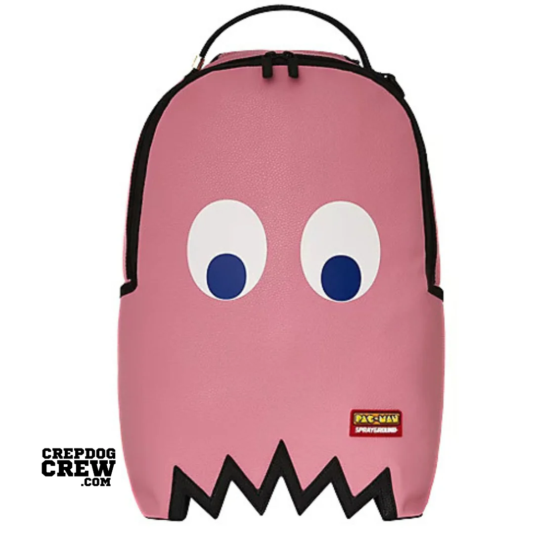 SPRAYGROUND PINKY GHOST GANG PACMAN BACKPACK PINK