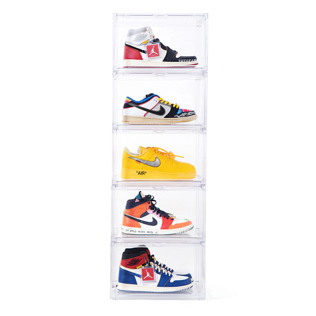 Stack'Em Sneaker Crates | Clear (Side Drop) - Image 12