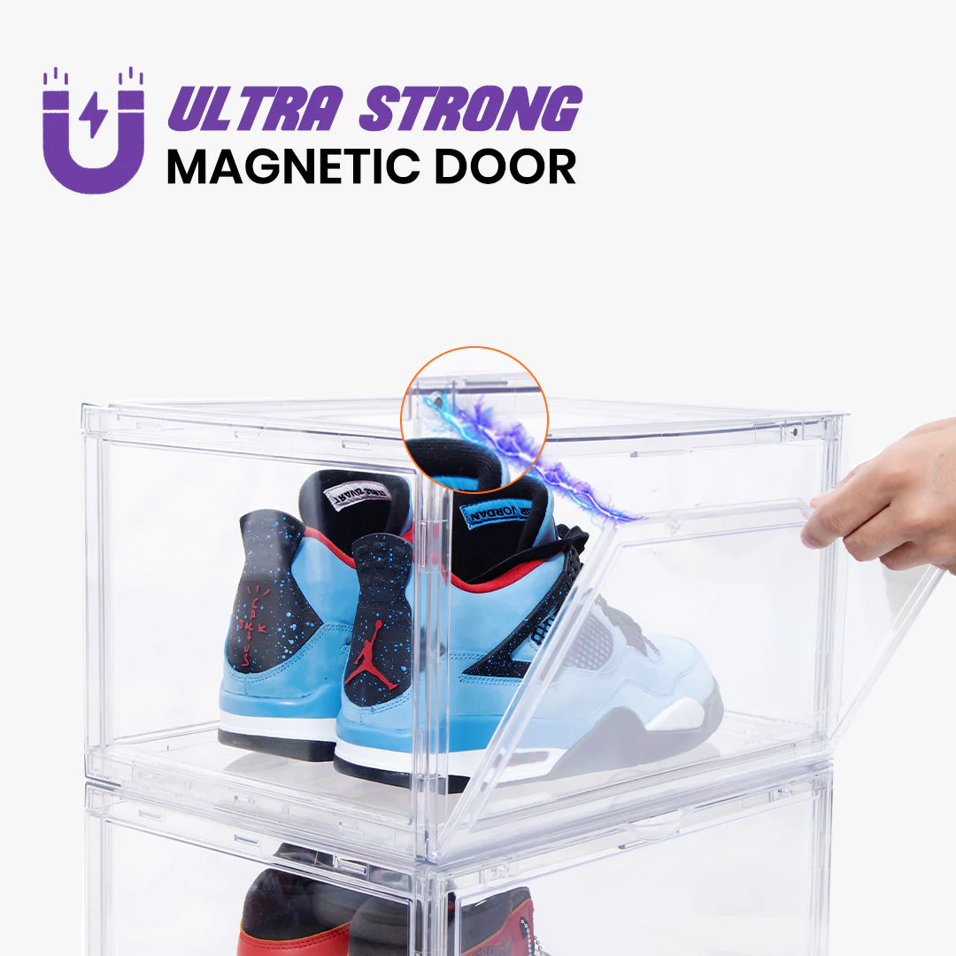 Stack'Em Sneaker Crates | Clear (Side Drop) - Image 9