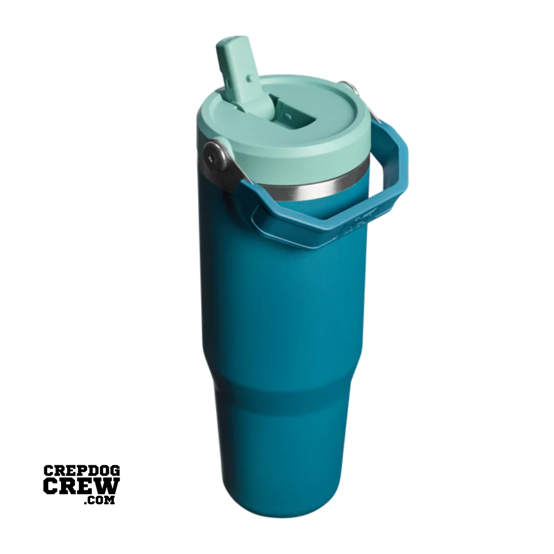 STANLEY Tumbler Mug IceFlow Flip Coastal Teal 30 Oz - Image 2