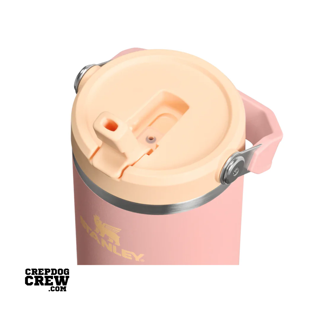 STANLEY Tumbler Mug IceFlow Flip Straw Peach Rose 30 Oz - Image 3