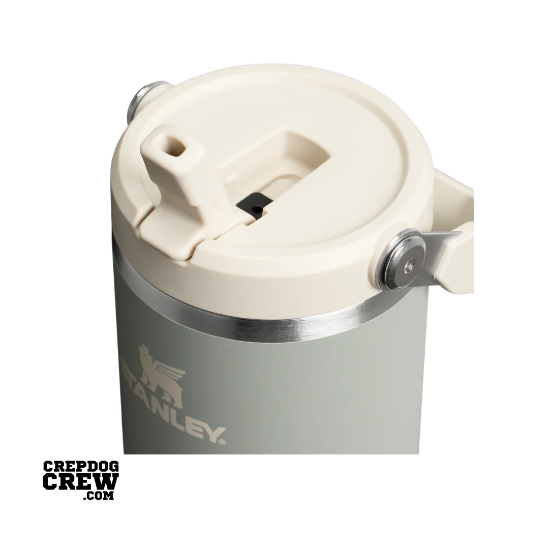 STANLEY Tumbler Mug IceFlow Flip Straw Sage Grey 30 Oz - Image 3